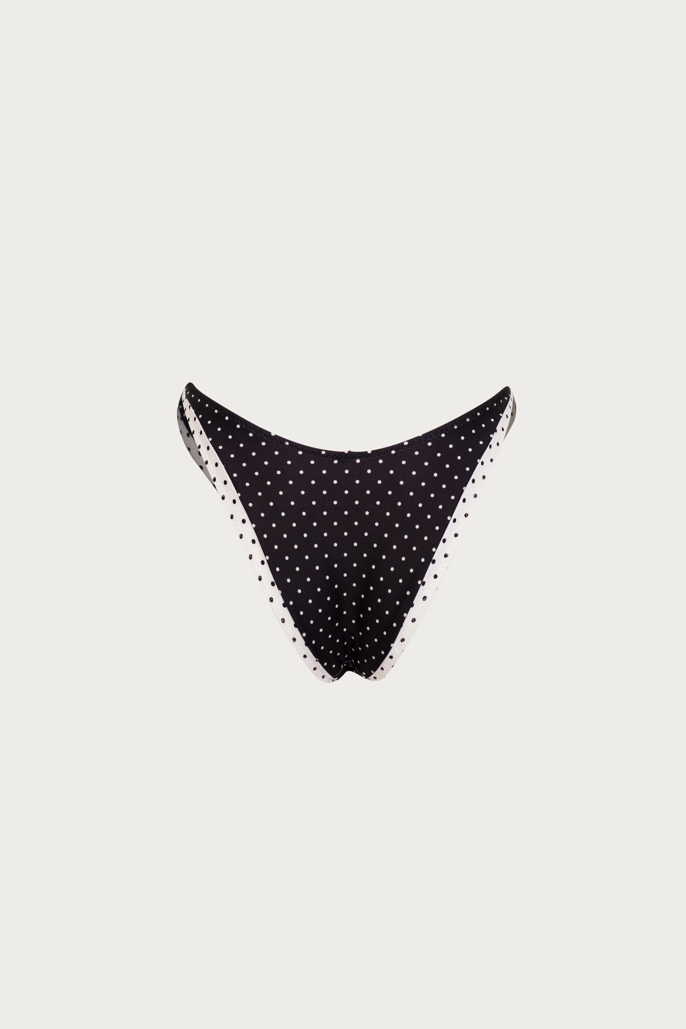 90s Bottom (Black Cream Polka Dot/Cream) - Image 2