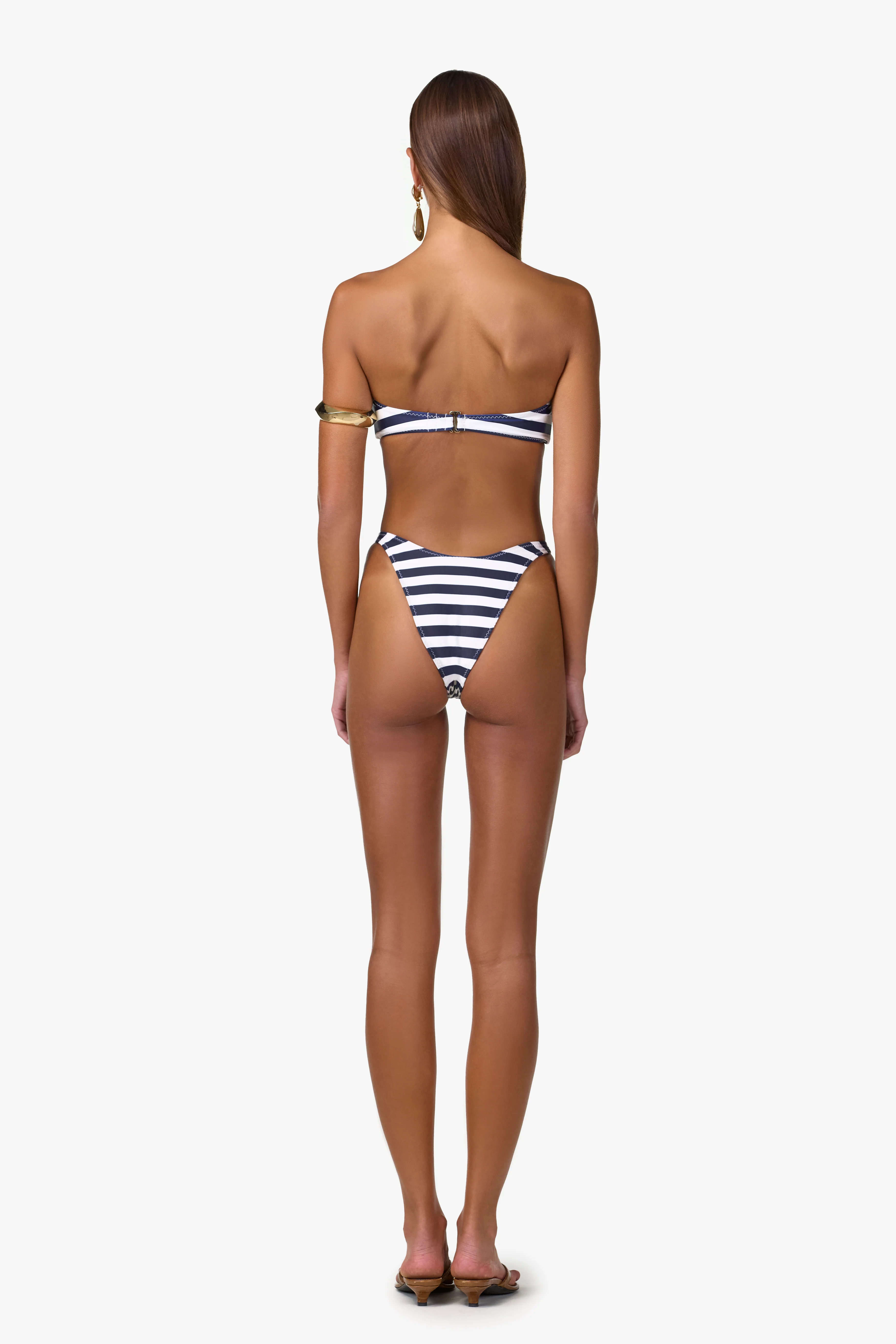 90s Bottom (Navy Cream Stripe) - Image 5