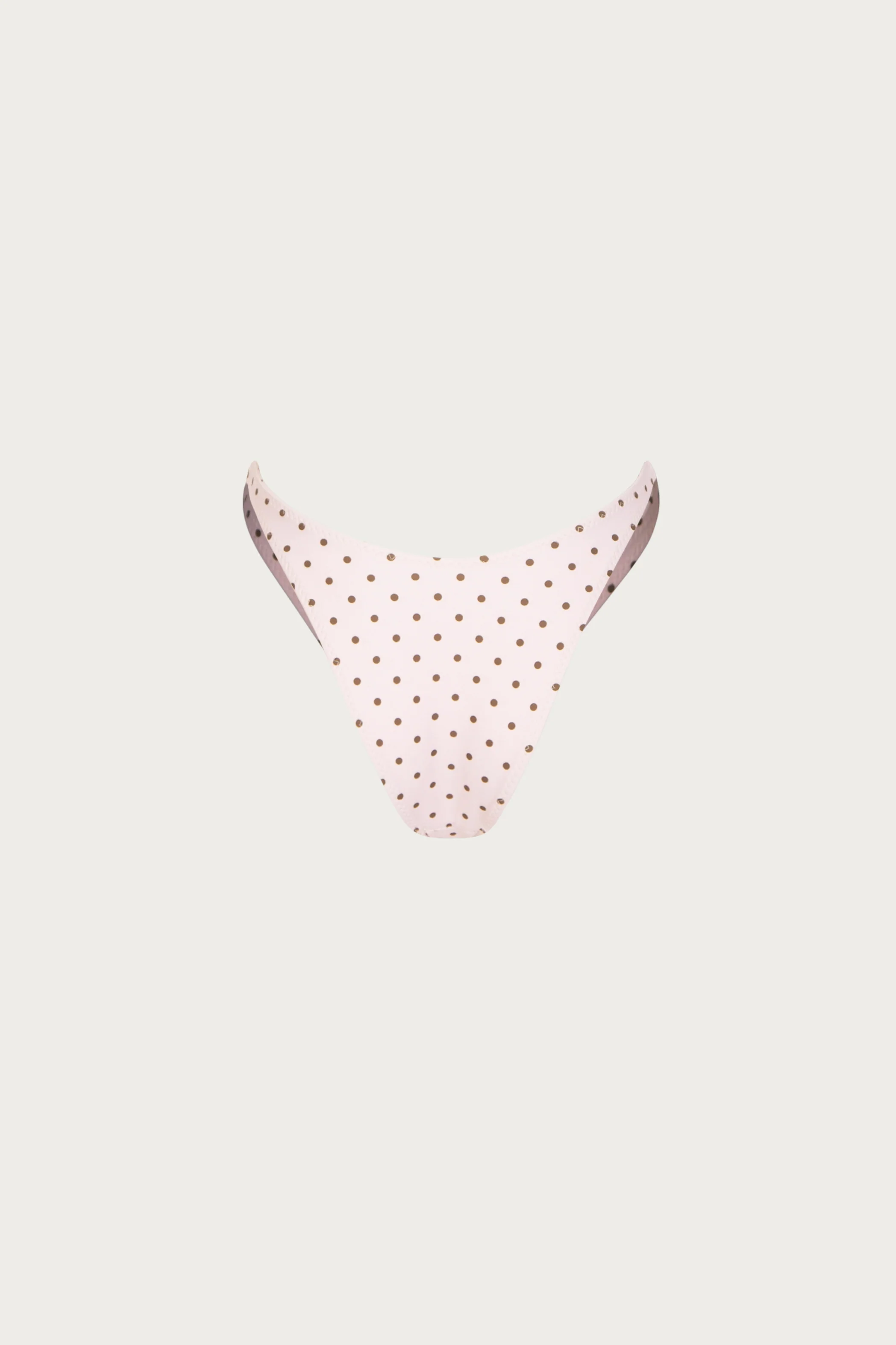90s Bottom (Pink Brown Polka Dot) - Image 9