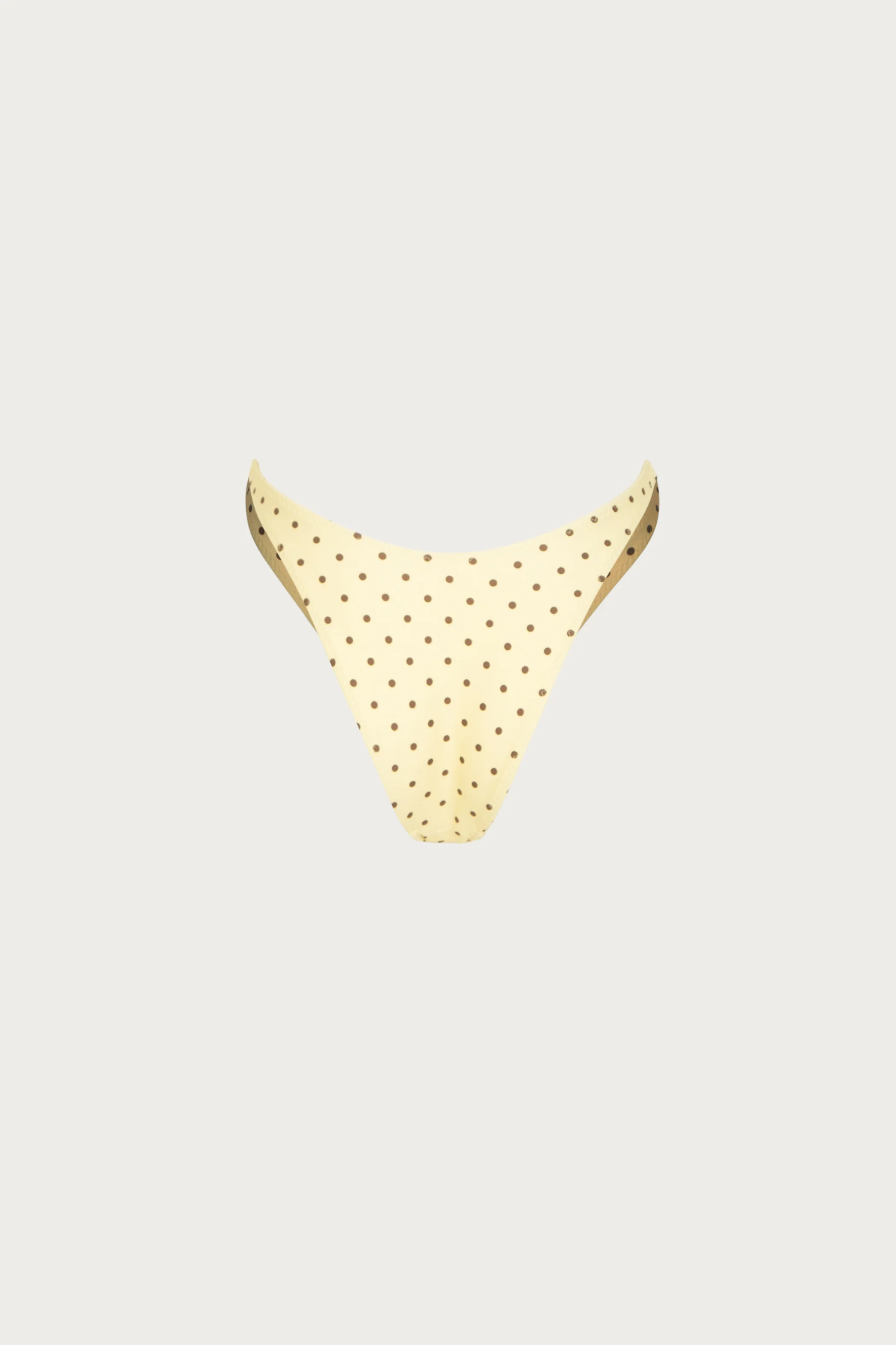90s Bottom (Yellow Brown Polka Dot) - Image 7