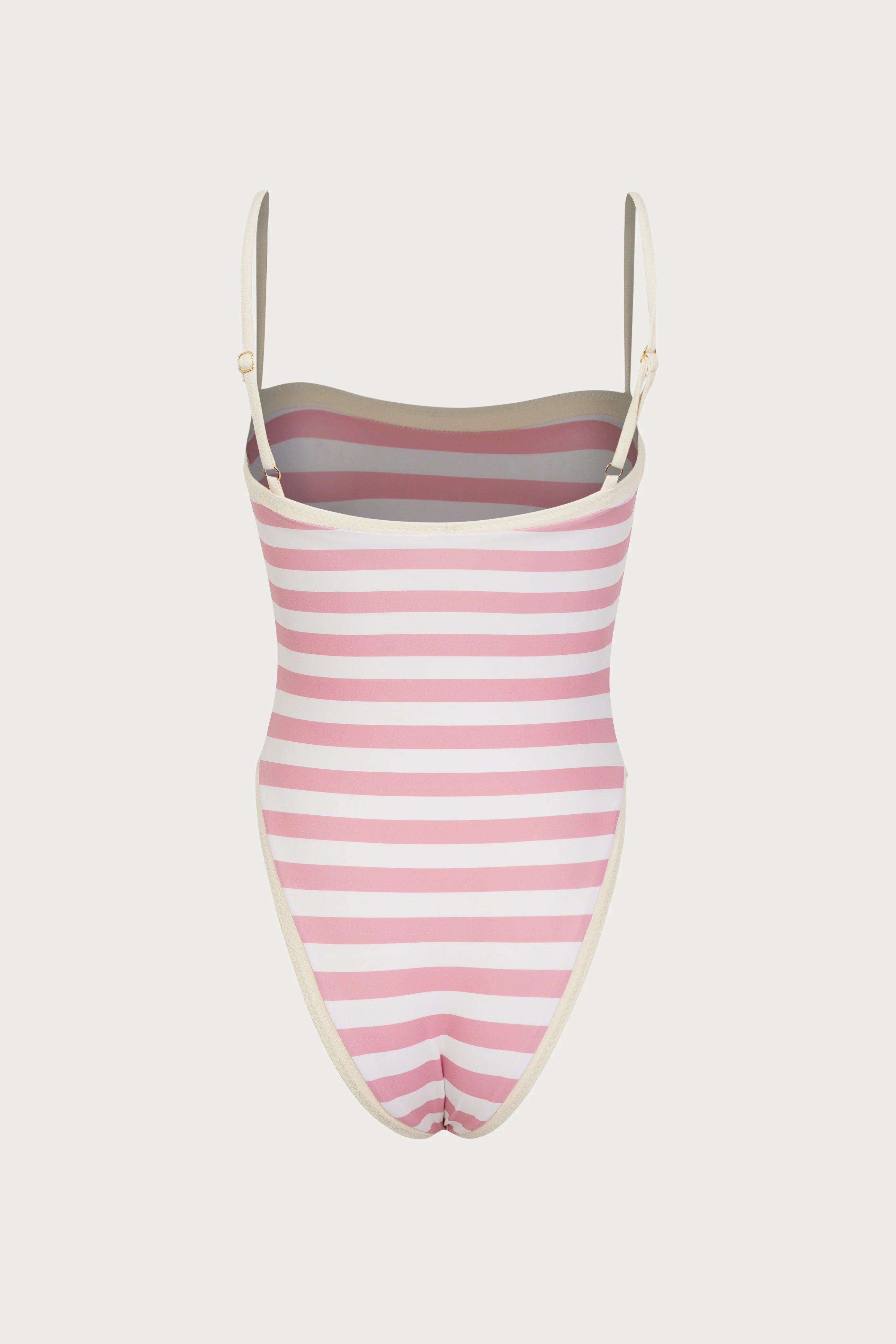 Colorblock One Piece (Pink Stripe) - Image 5