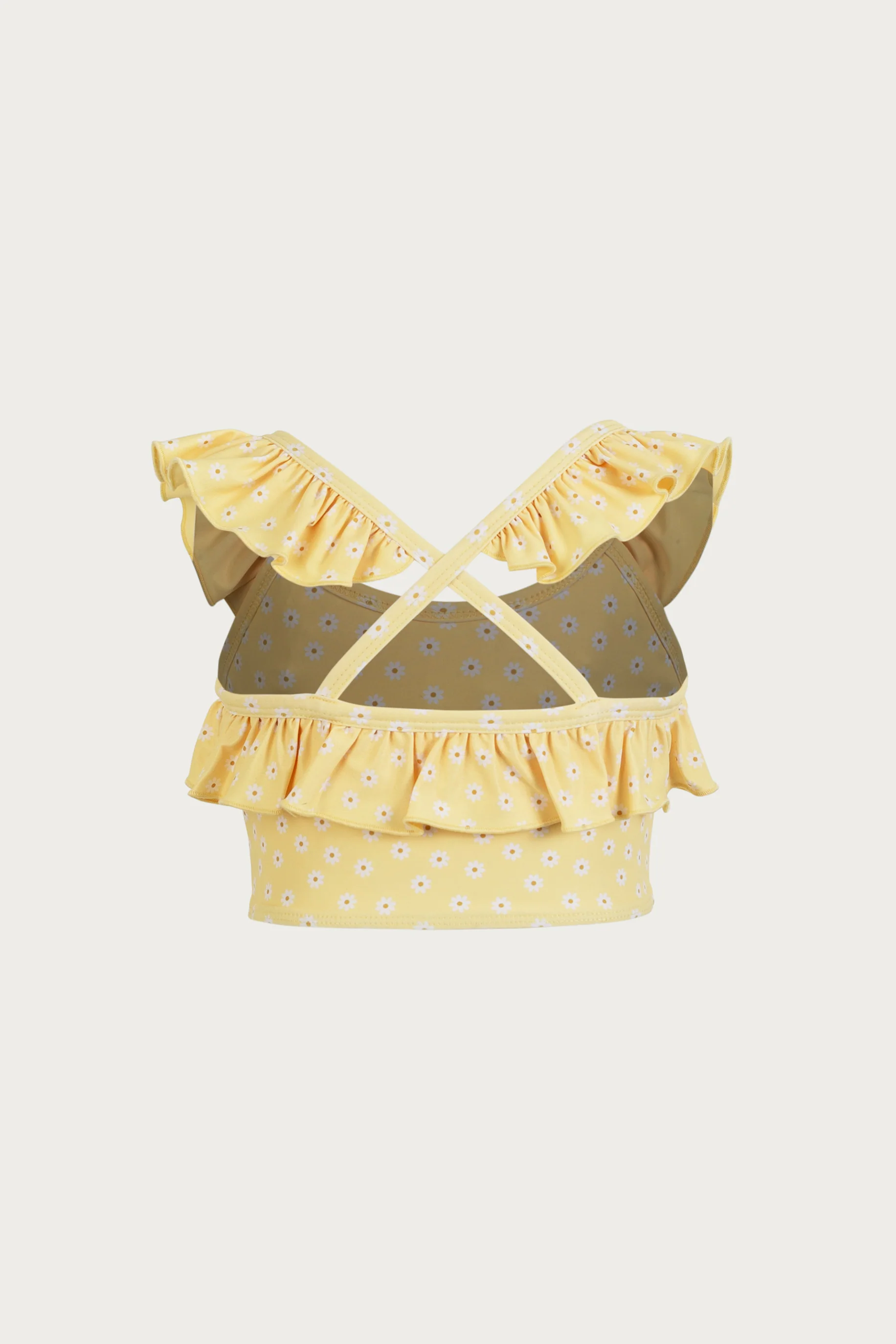 flounce tankini (yellow daisy) - Image 3