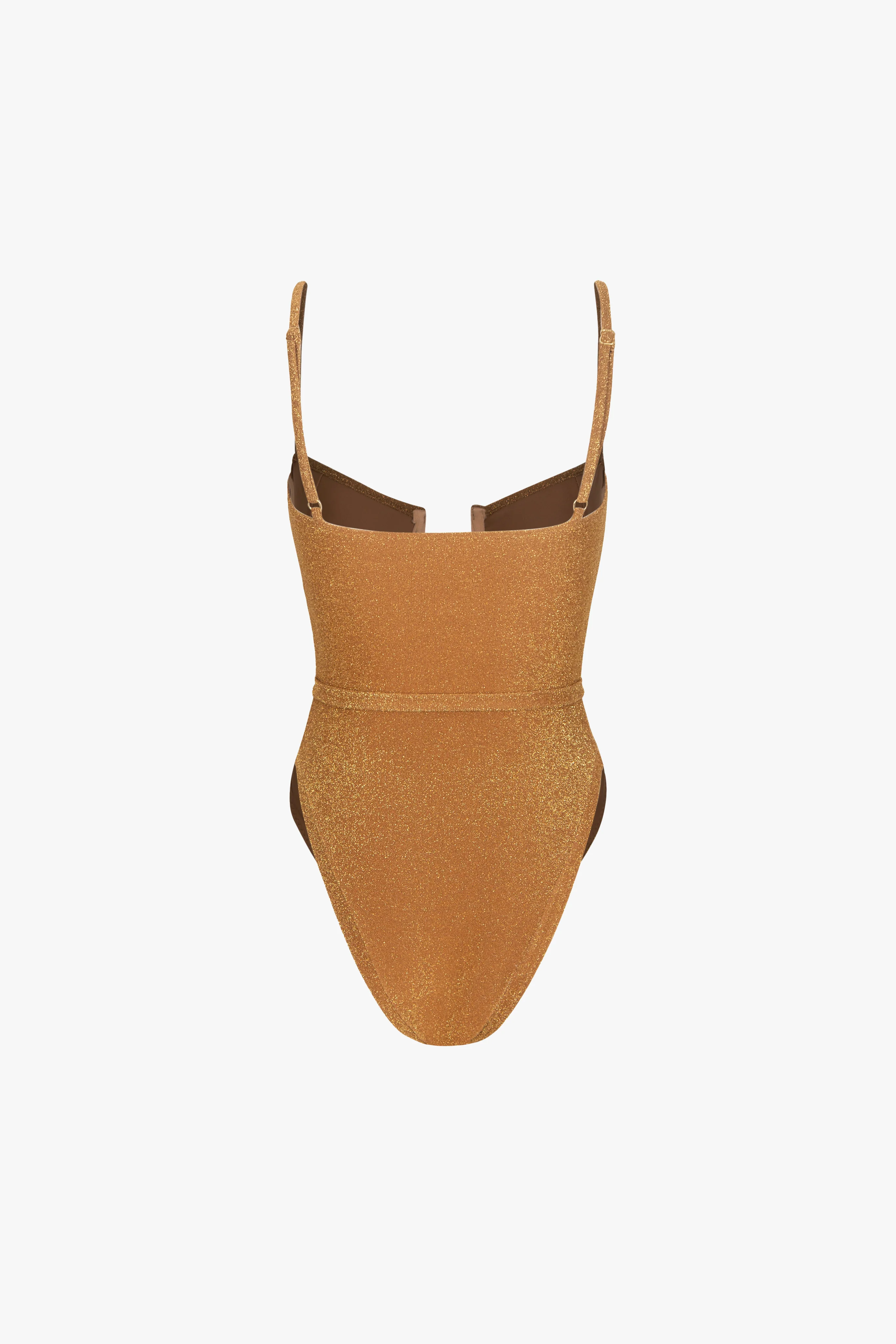 Hammer Pearl One Piece (Mocha Shimmer Lurex) - Image 7