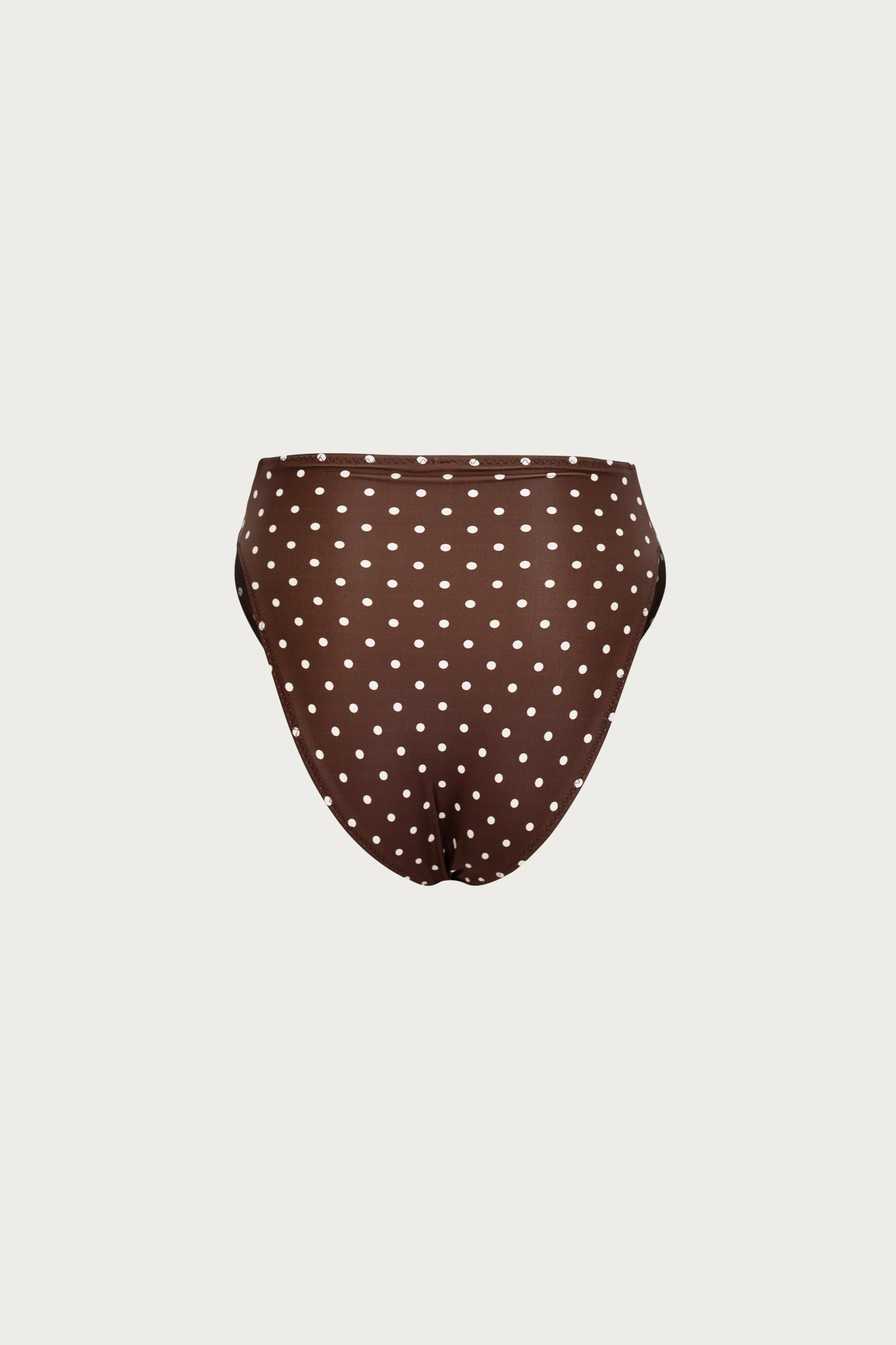 High Rise Bottom (Brown Cream Polka Dot) - Image 2