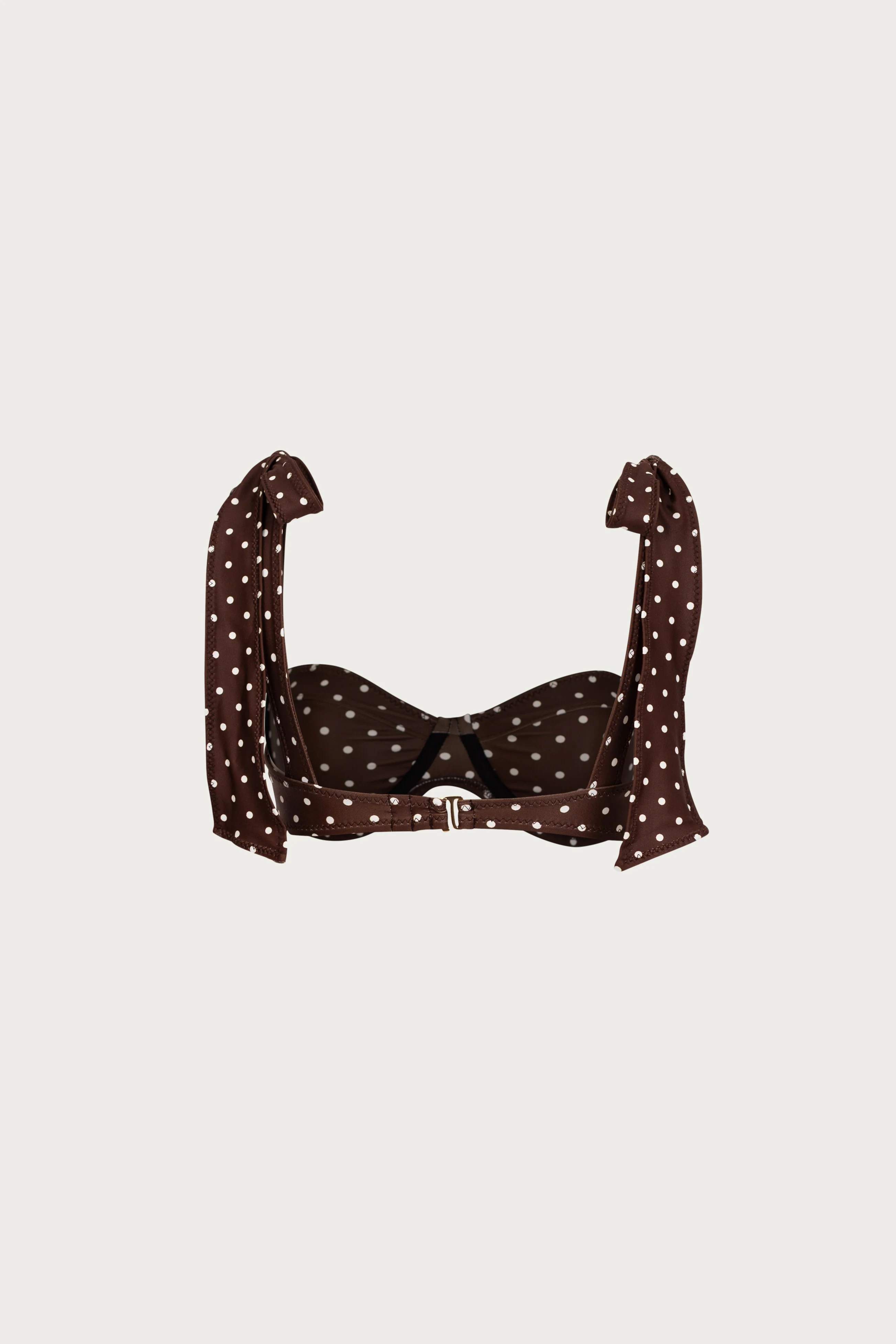 Lady Bra (Brown Cream Polka Dot) - Image 4