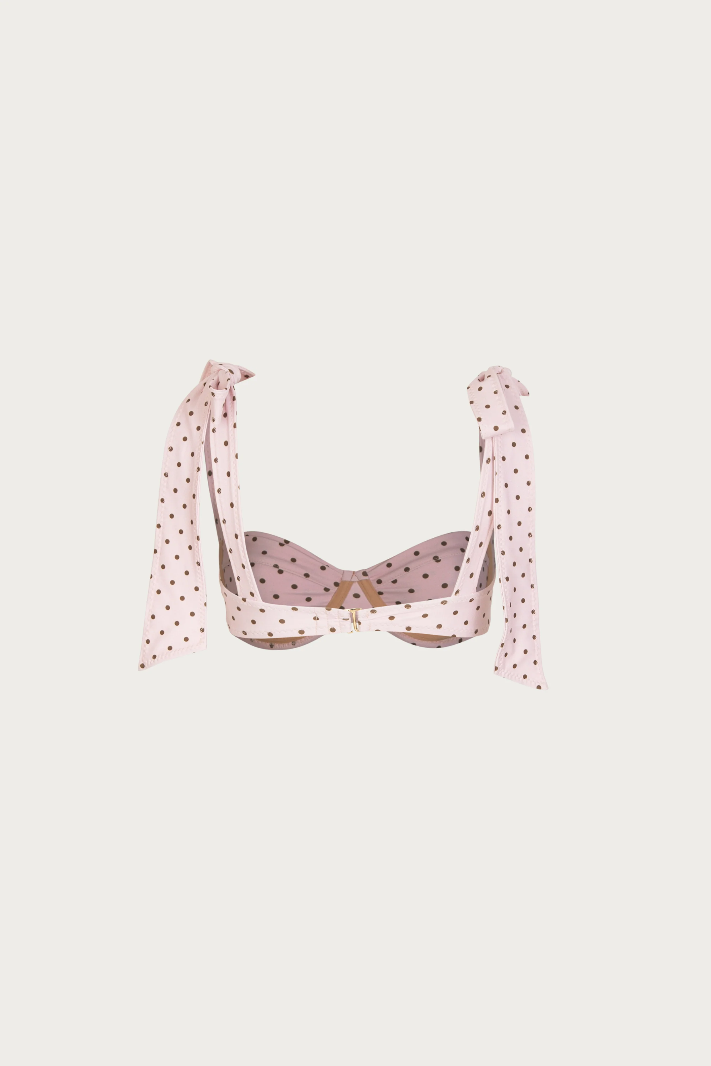 Lady Bra (Pink Brown Polka Dot) - Image 7