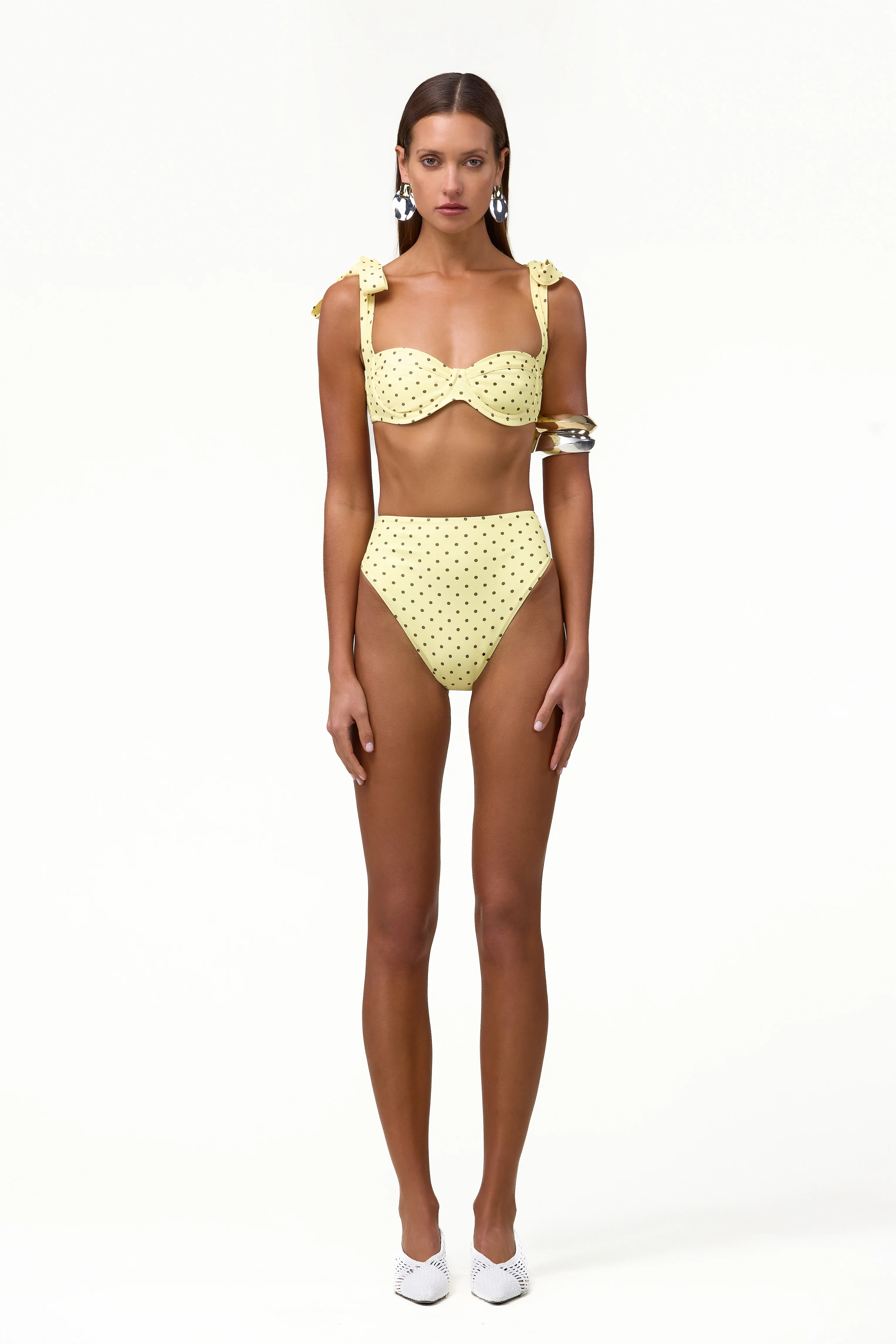 Lady Bra (Yellow Brown Polka Dot) - Image 2