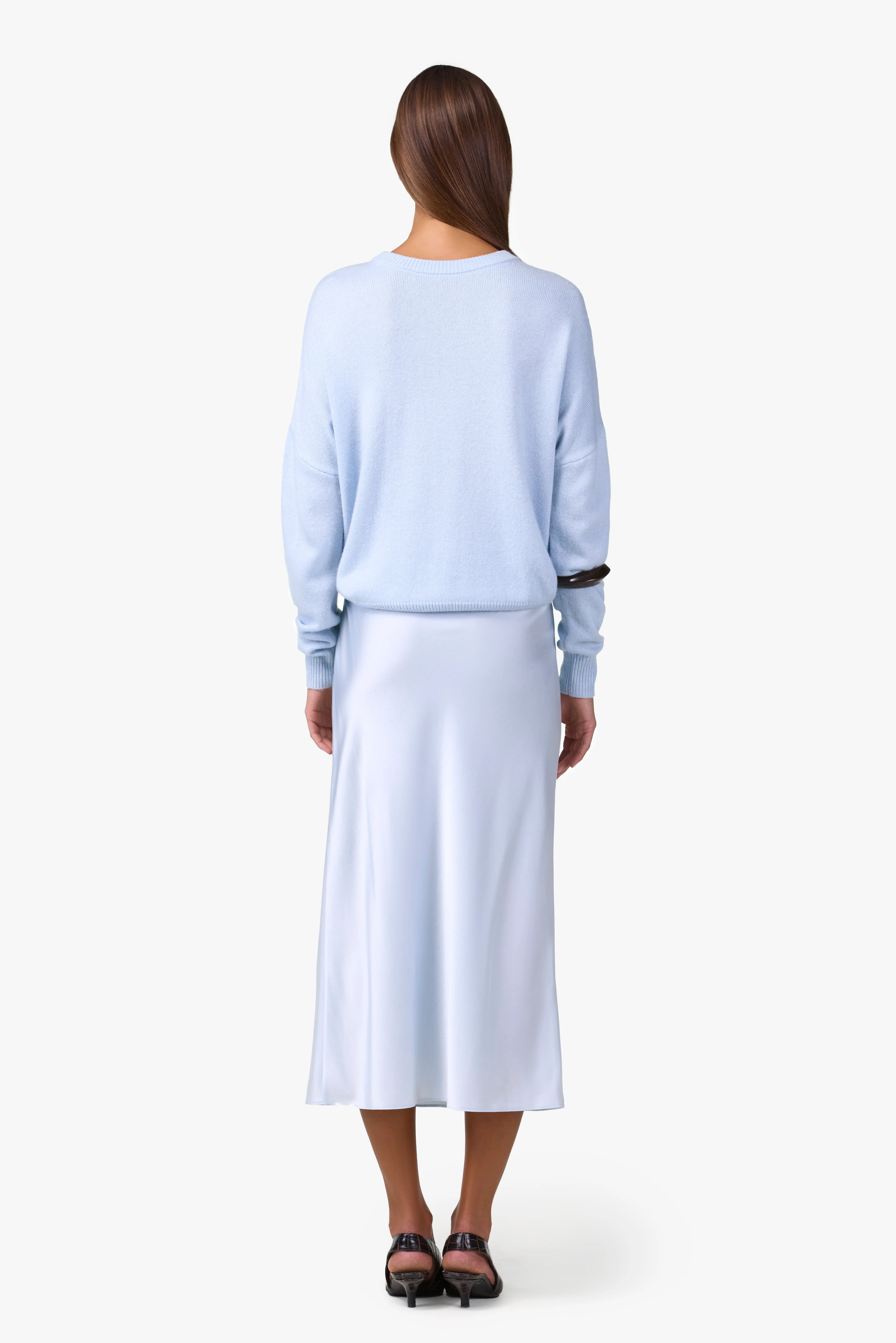 Lightweight Crewneck Sweater (Pale Blue) - Image 5