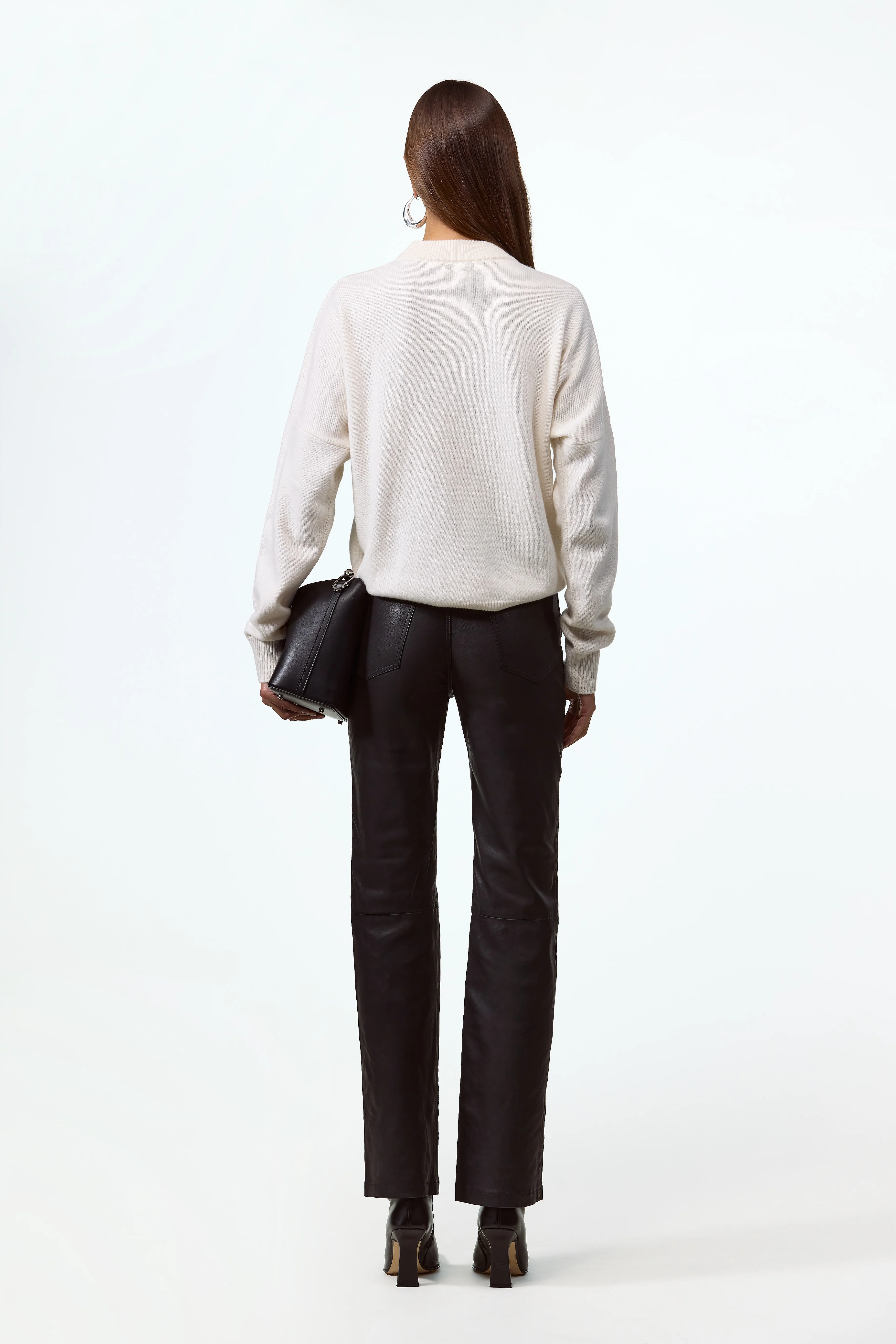 Lightweight Wool Sweater (Cream) - Image 4
