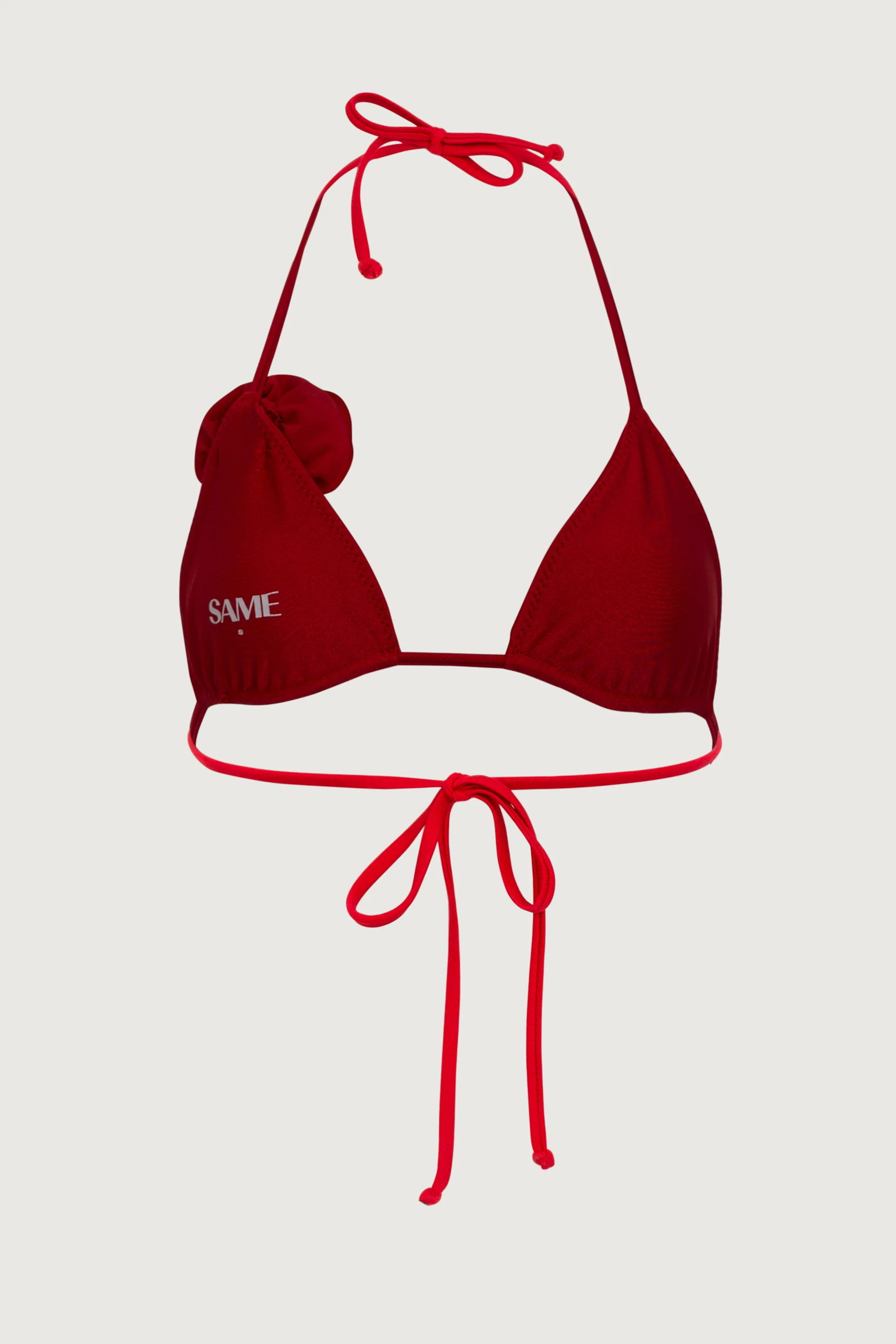 Rosette Triangle Top (Scarlet Red/Red) - Image 6