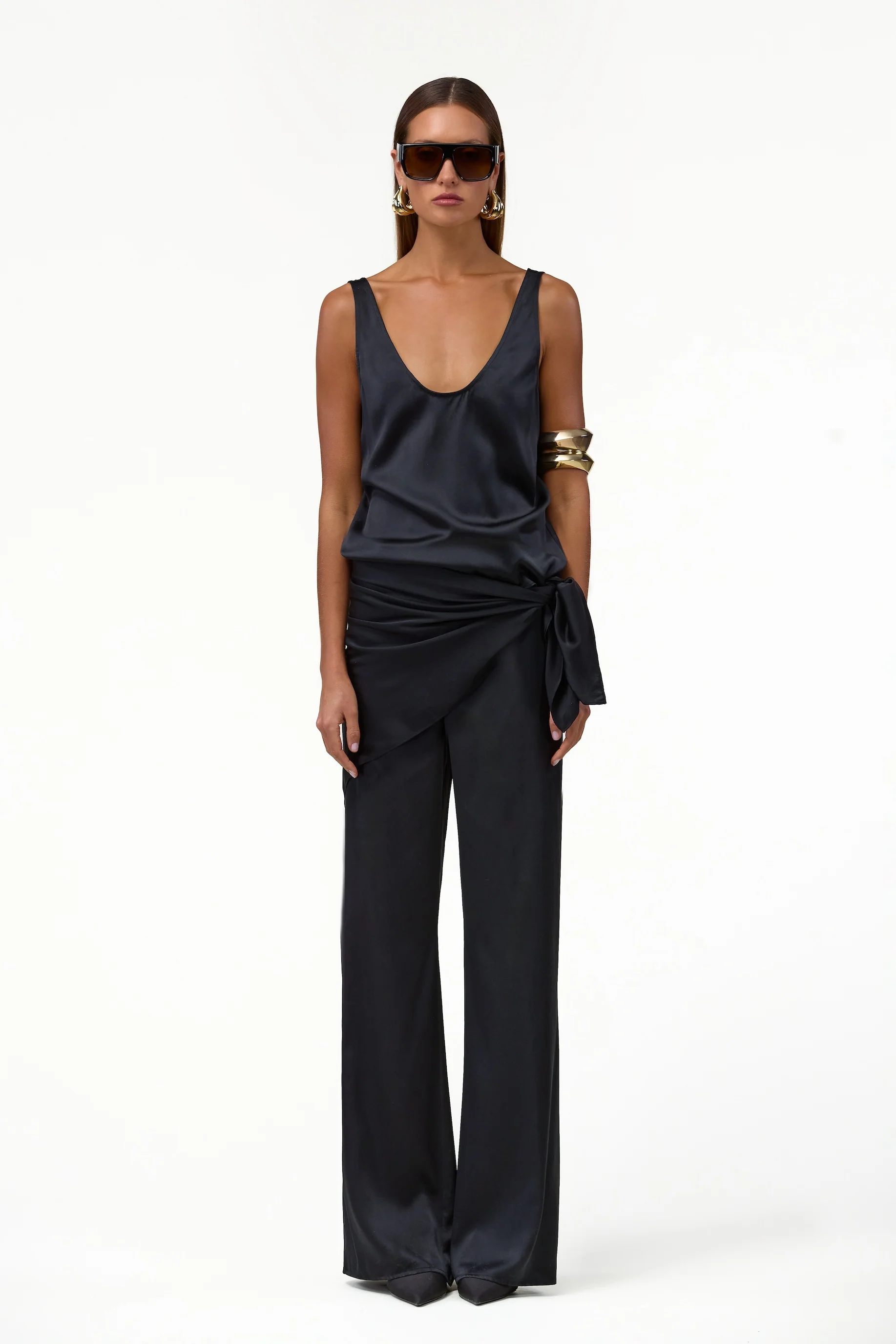 Silk Tank (Black) - Image 4