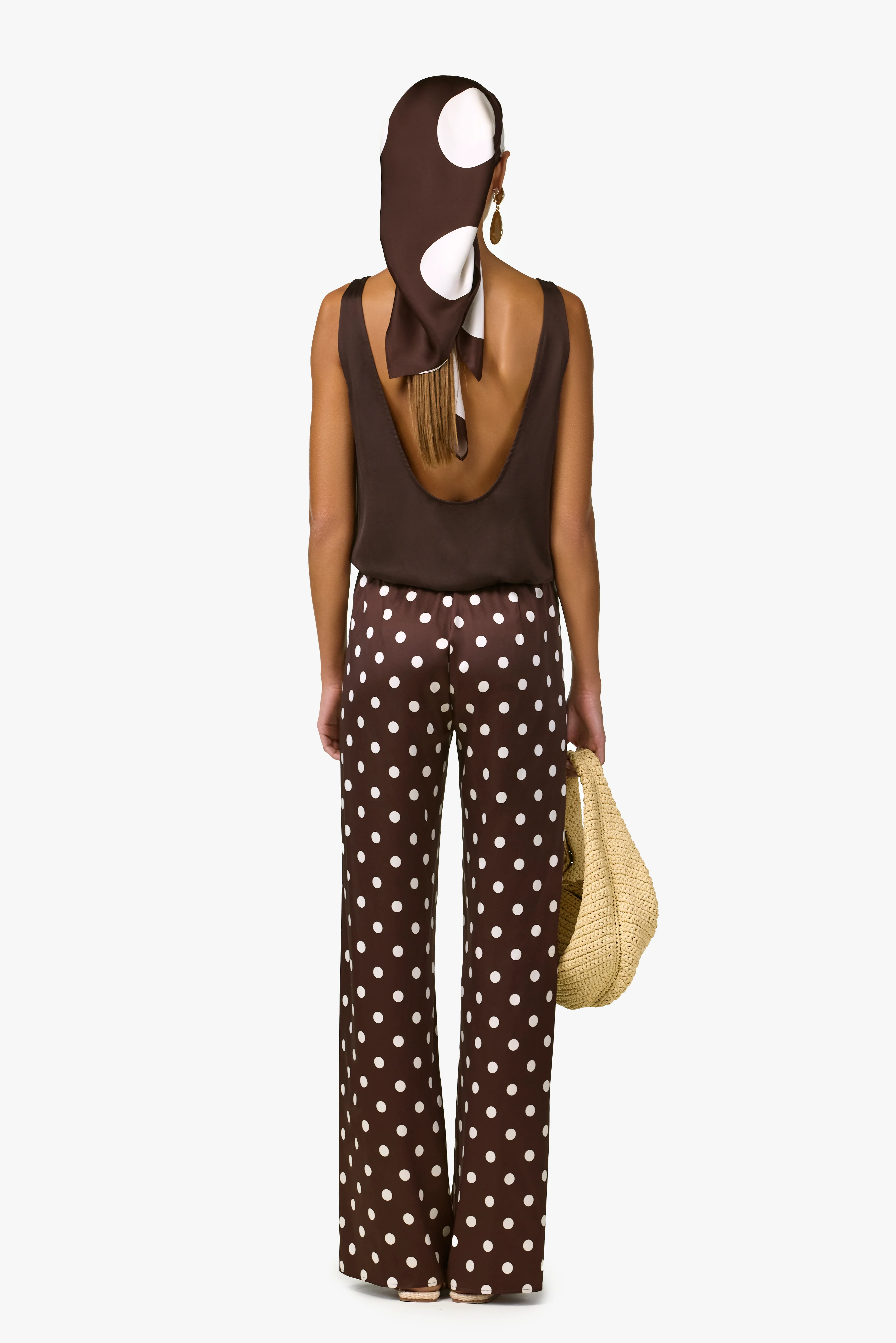 Silk Tank (Chocolate Brown) - Image 4