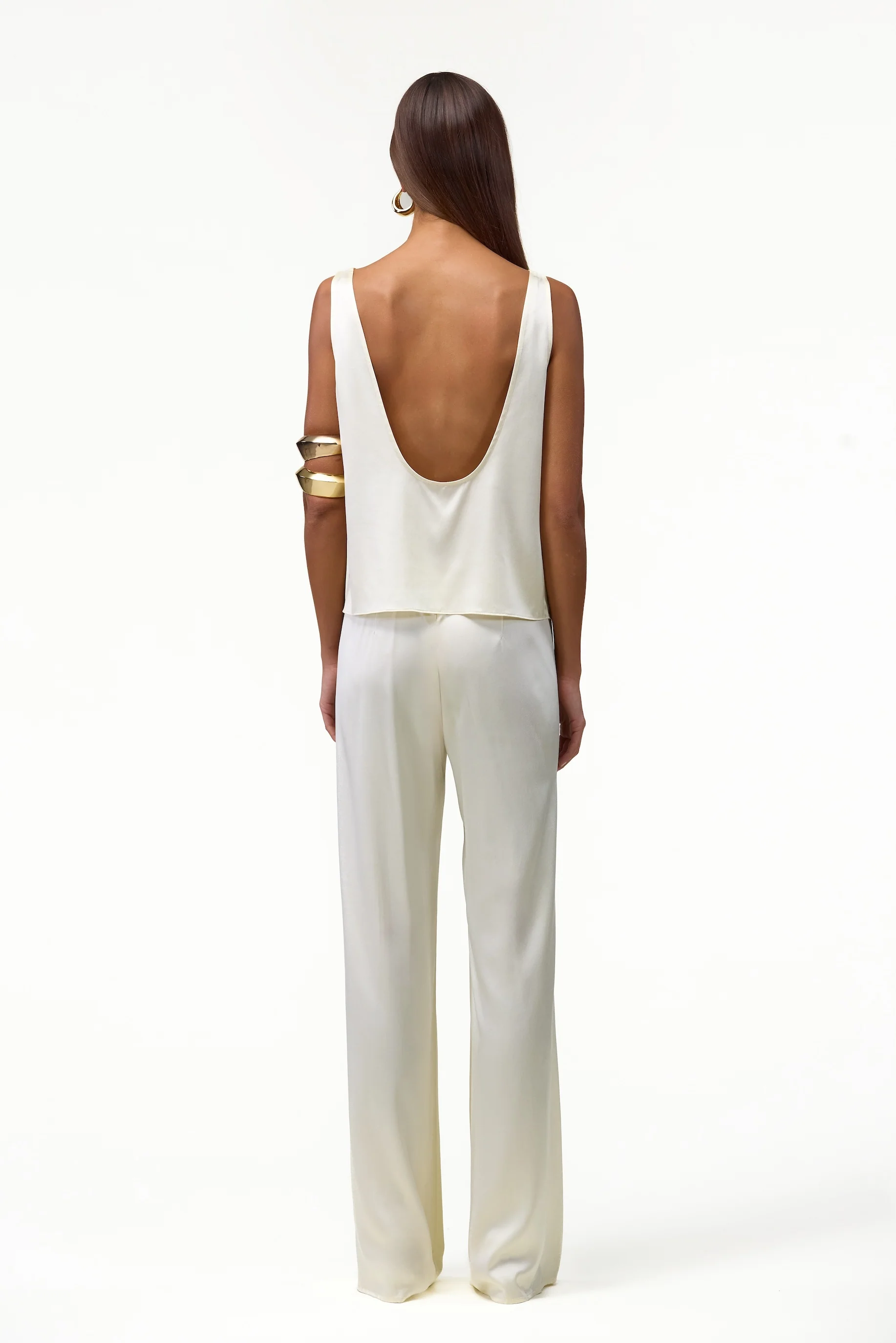 Silk Tank (Cream) - Image 5