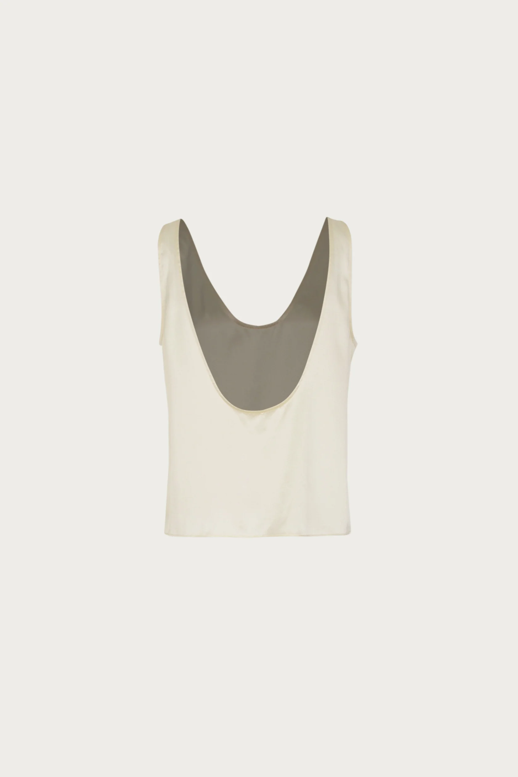 Silk Tank (Cream) - Image 7