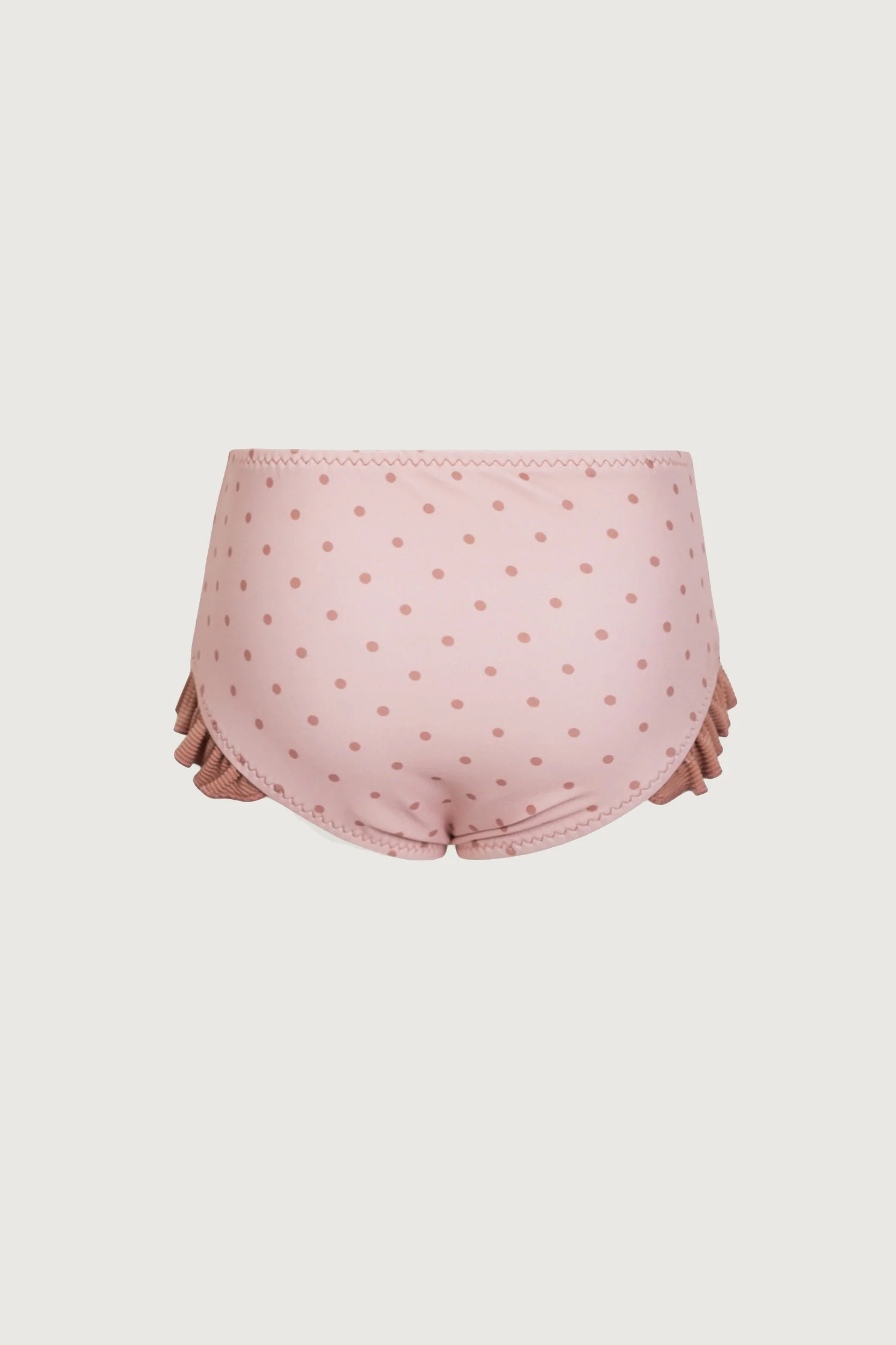 swim bloomer (blush camel polka dot/camel) - Image 3