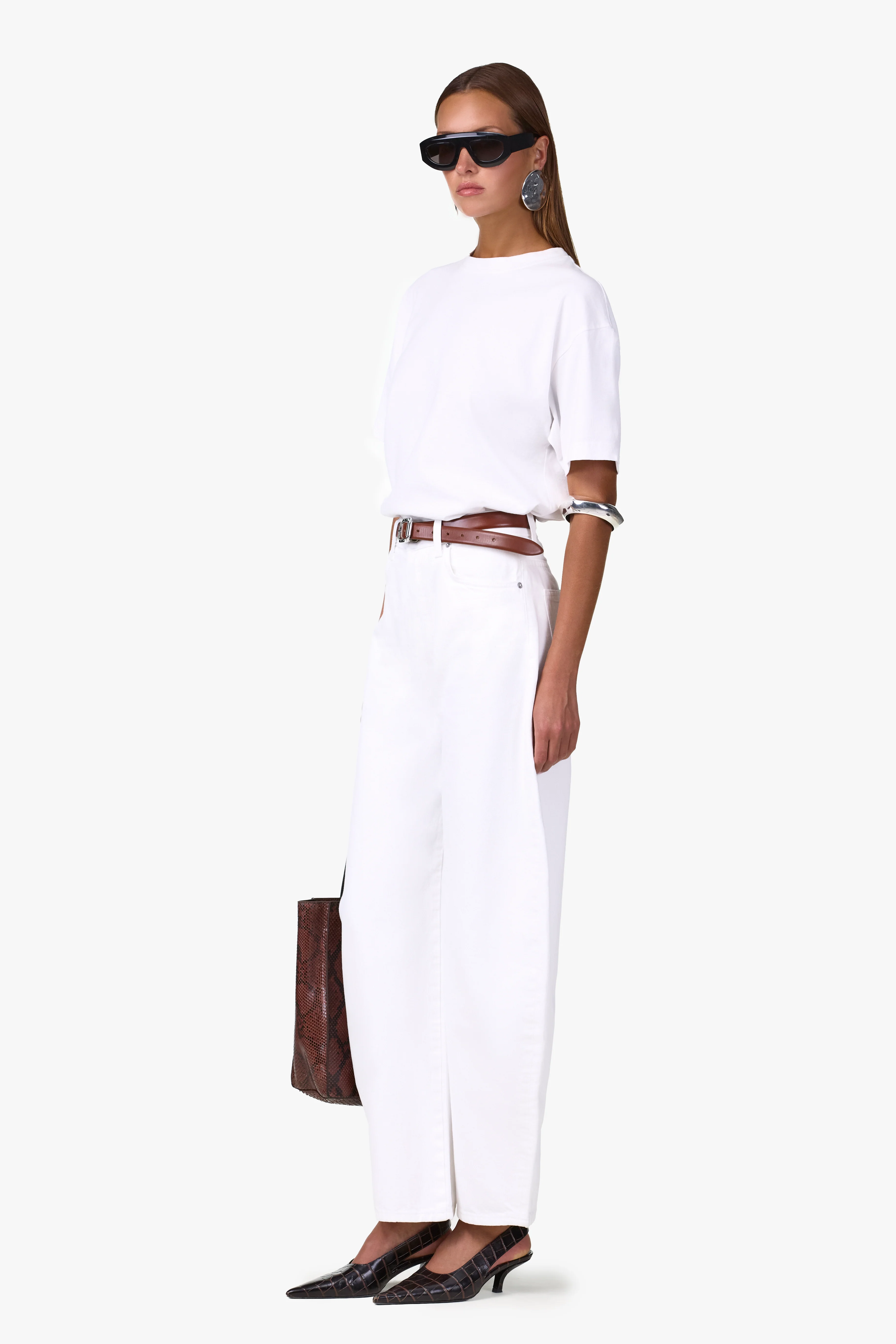 The Barrel Jean (White) - Image 3