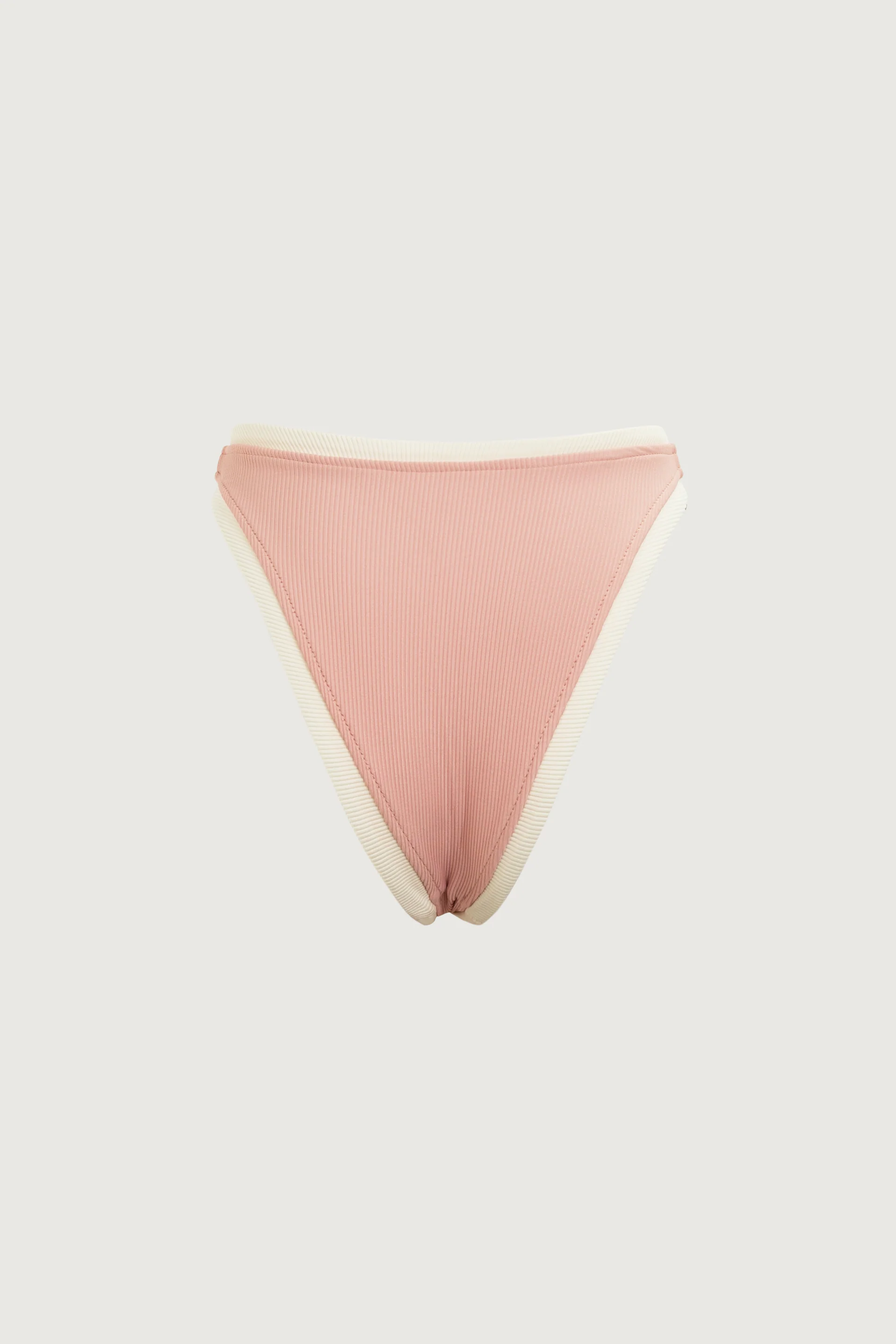 The Grace Bottom (Ribbed Blush/Cream) - Image 7