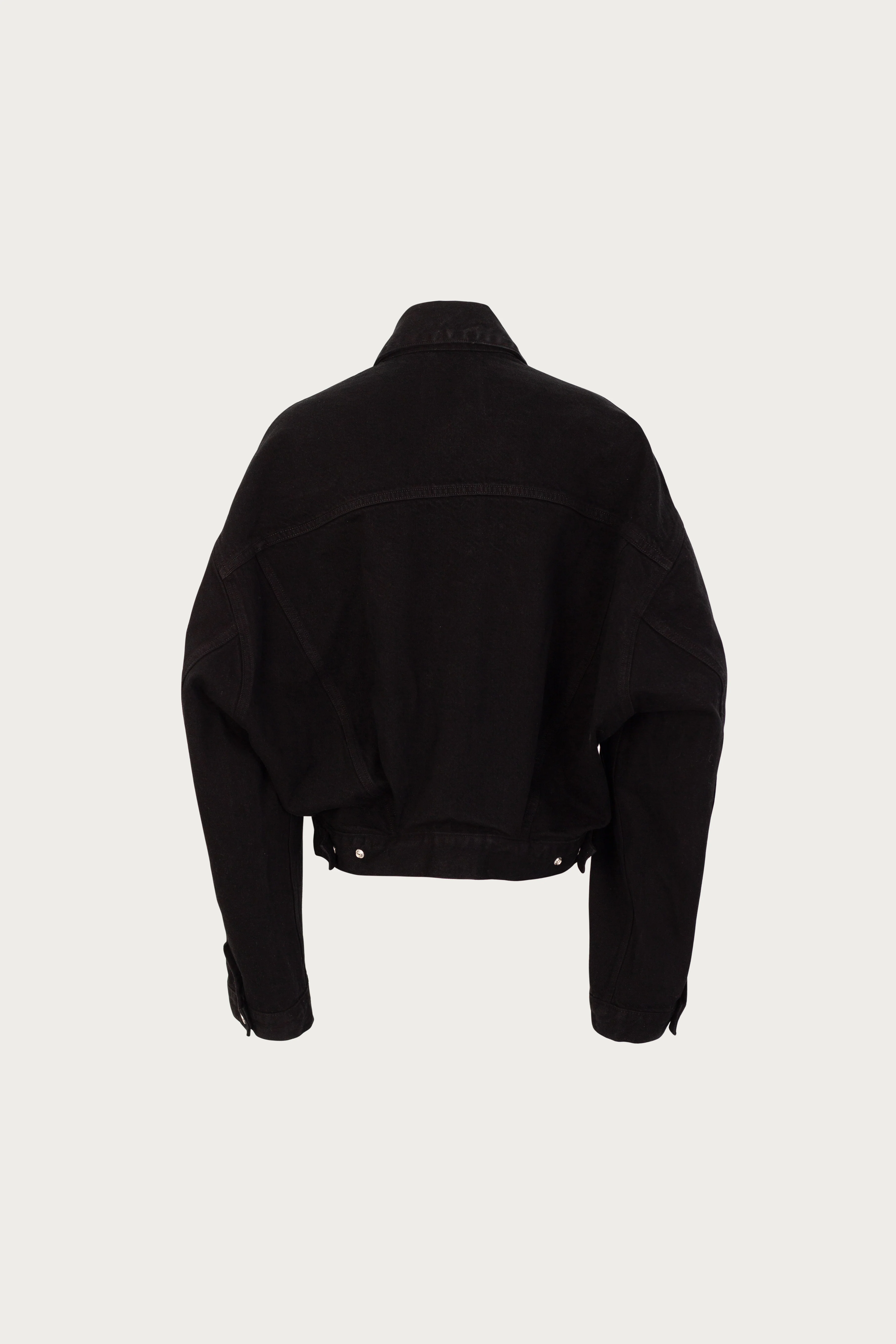 The Perfect Denim Jacket (Black) - Image 8
