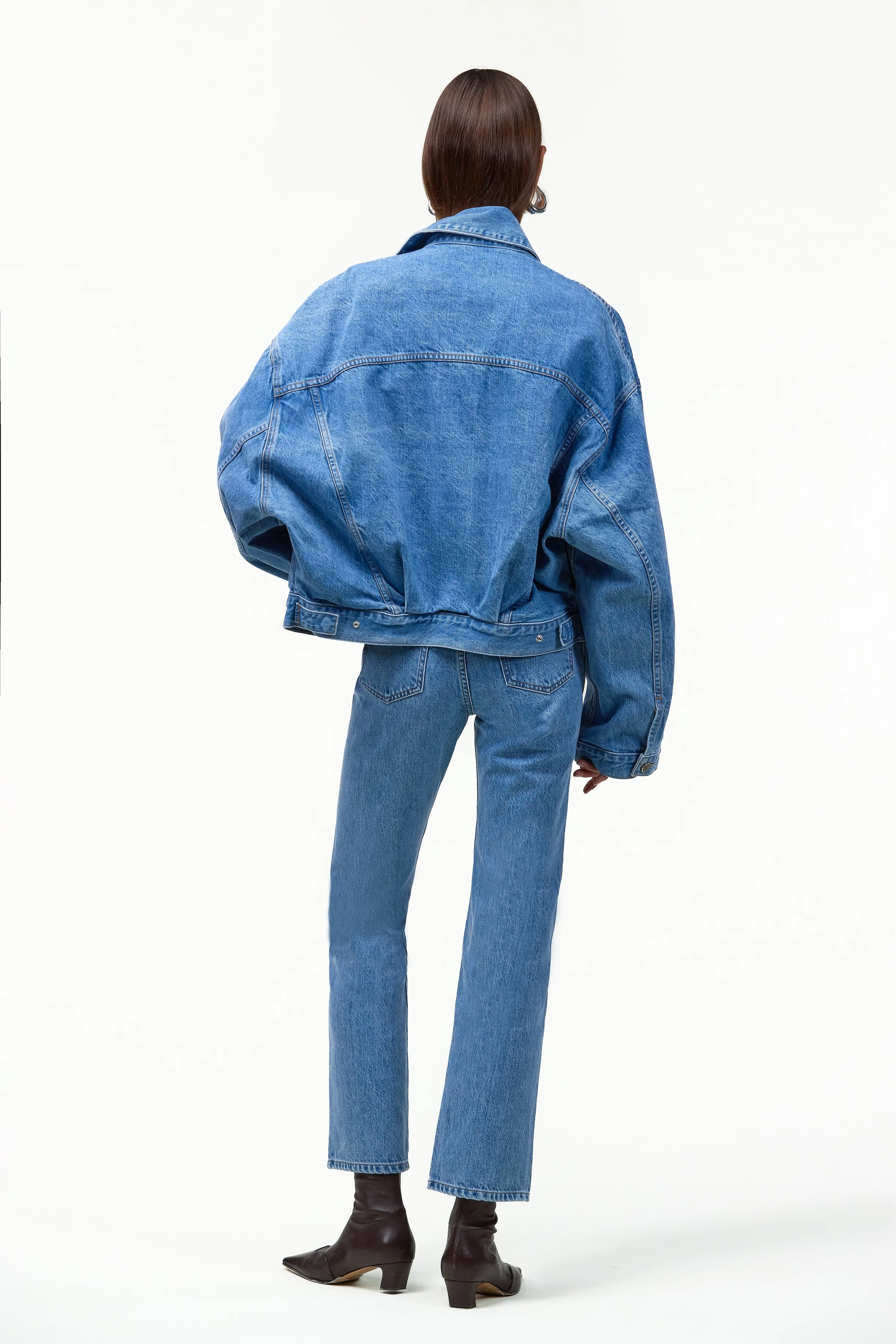 The Perfect Denim Jacket (Classic Blue) - Image 6