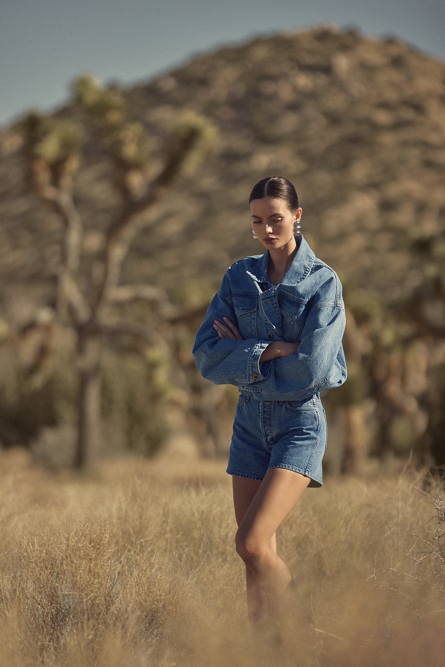 The Perfect Denim Short (Classic Blue) - Image 2