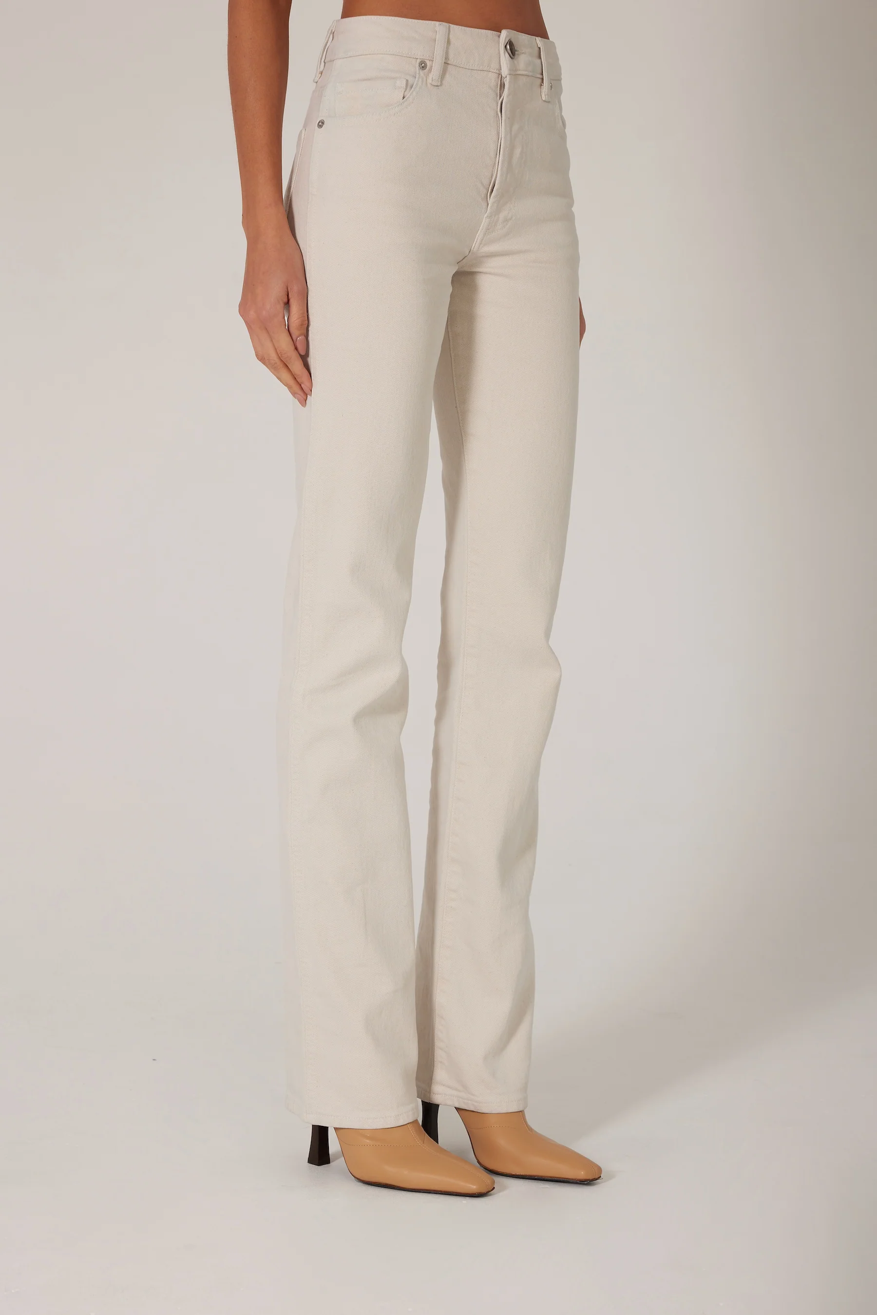 The High Rise Jean (Off White) - Image 5