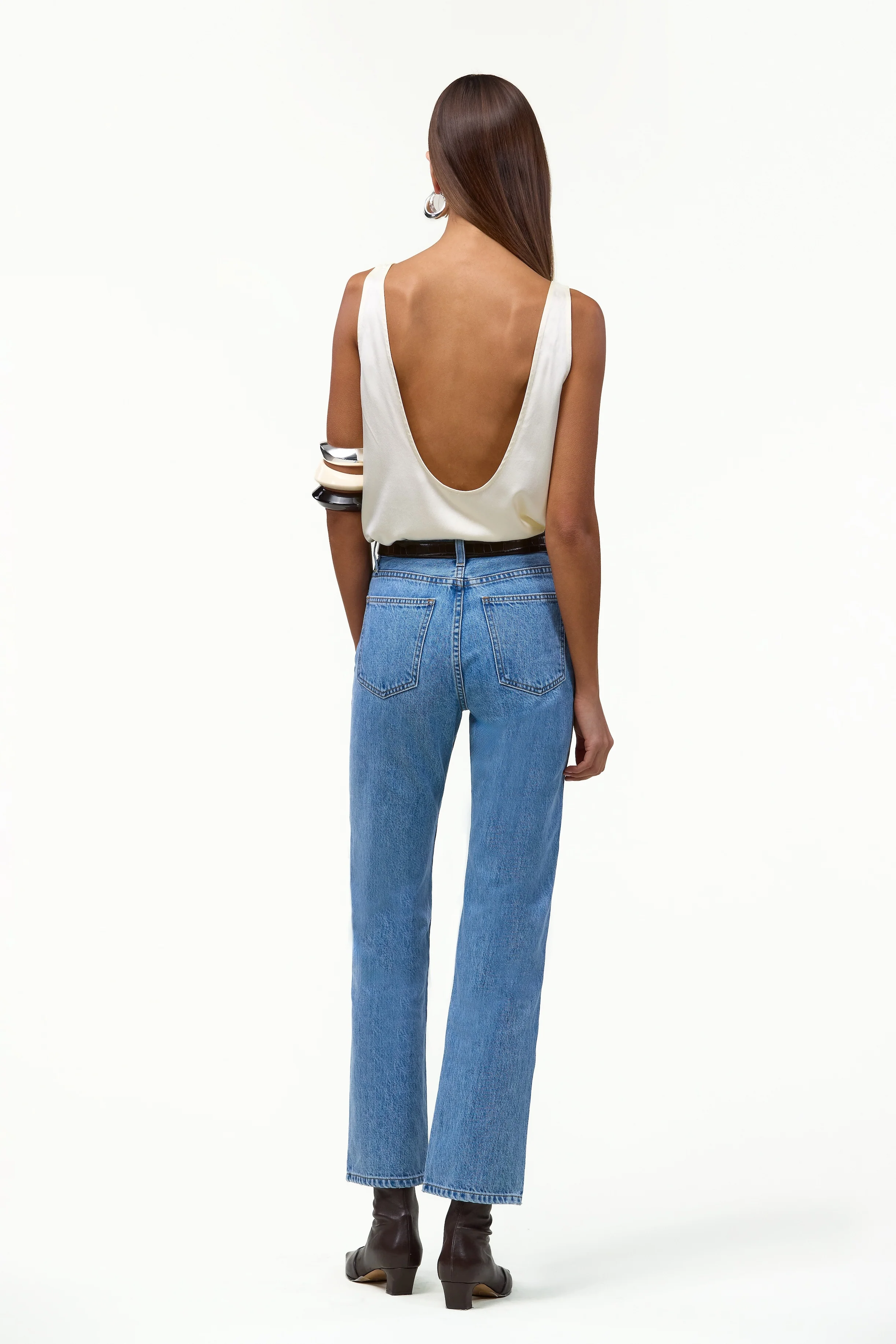 The Straight Ankle Jean (Classic Blue) - Image 7