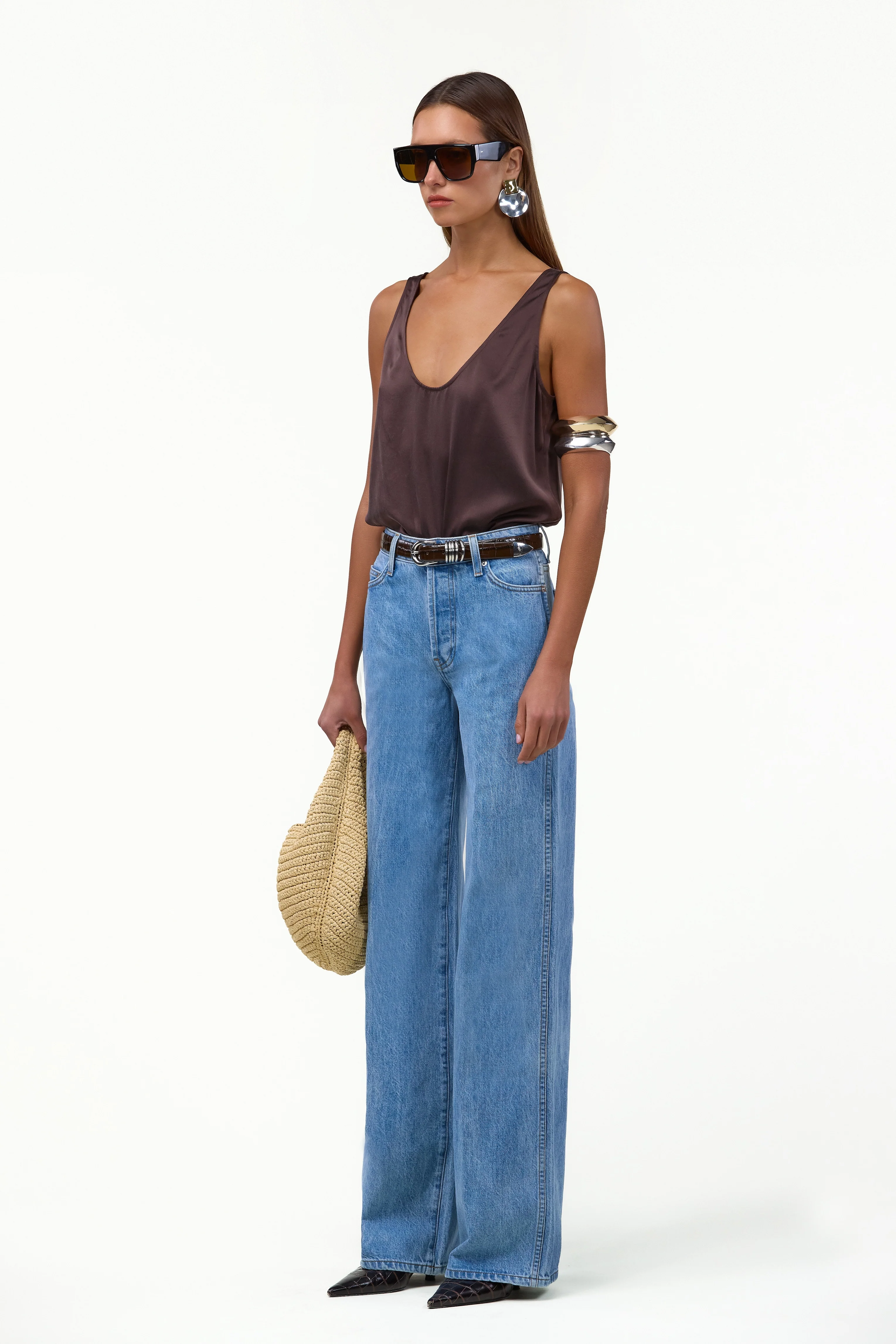 The Wide Leg Jean (Classic Blue) - Image 6