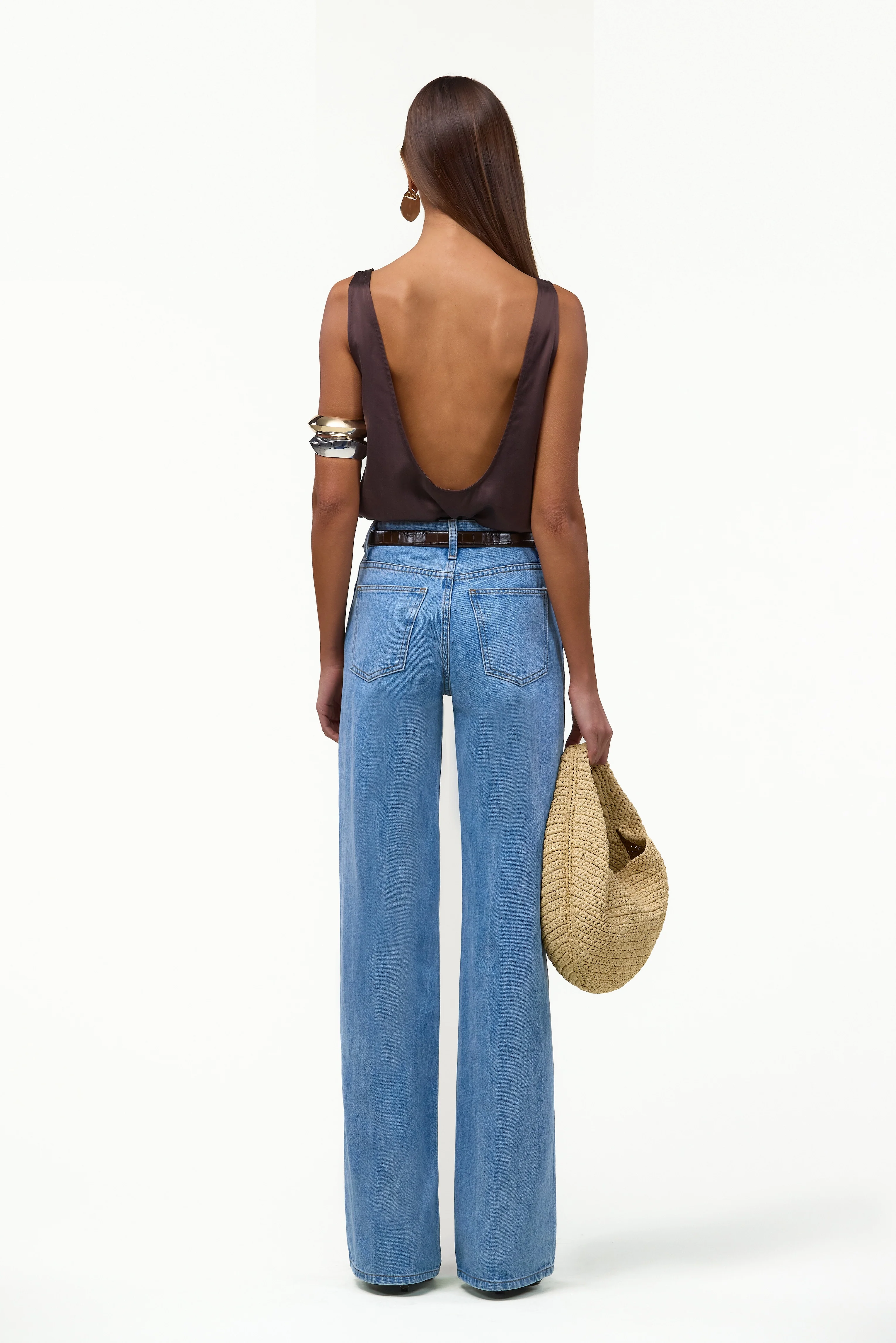 The Wide Leg Jean (Classic Blue) - Image 7