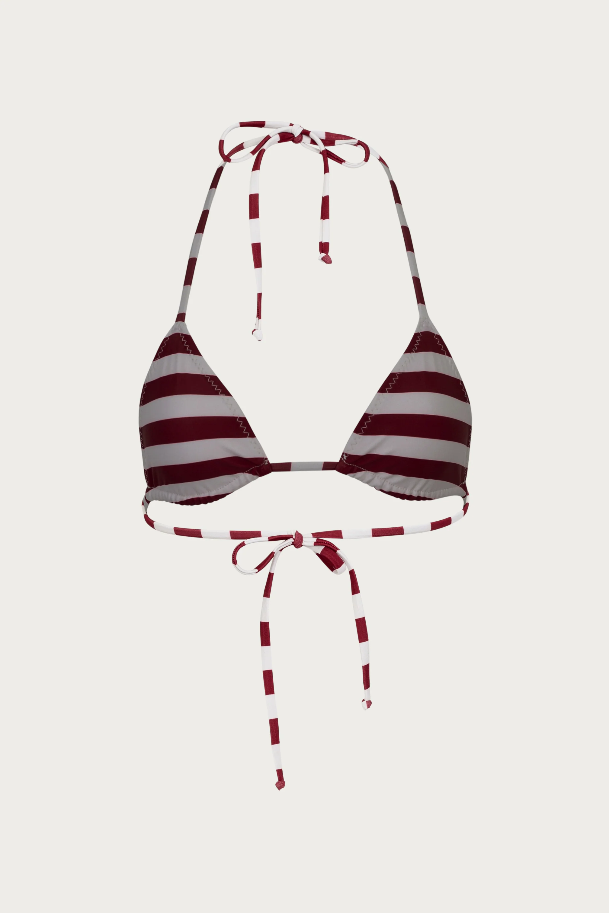 Triangle Top (Burgundy Stripe) - Image 5