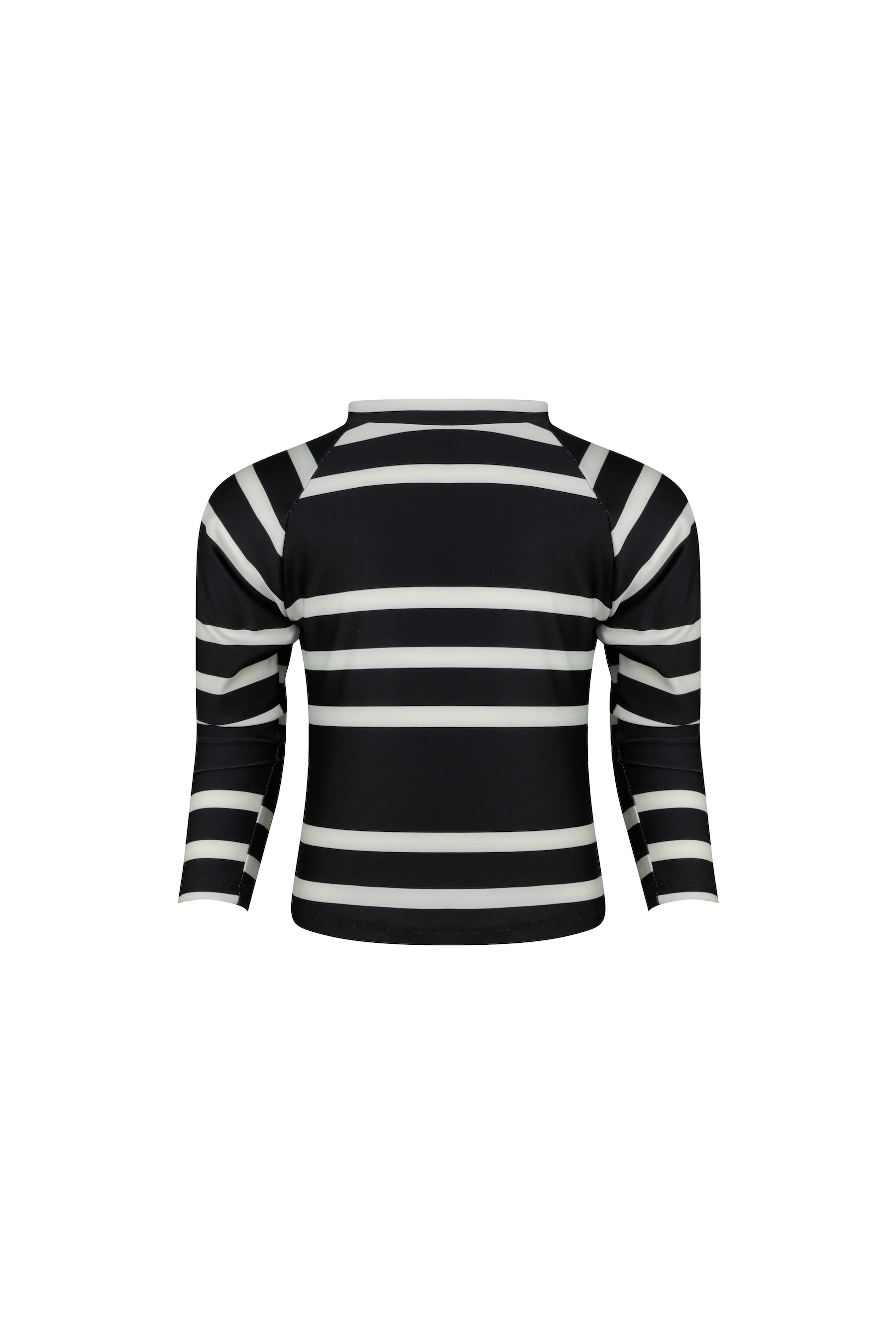 unisex rashguard (black cream stripe)