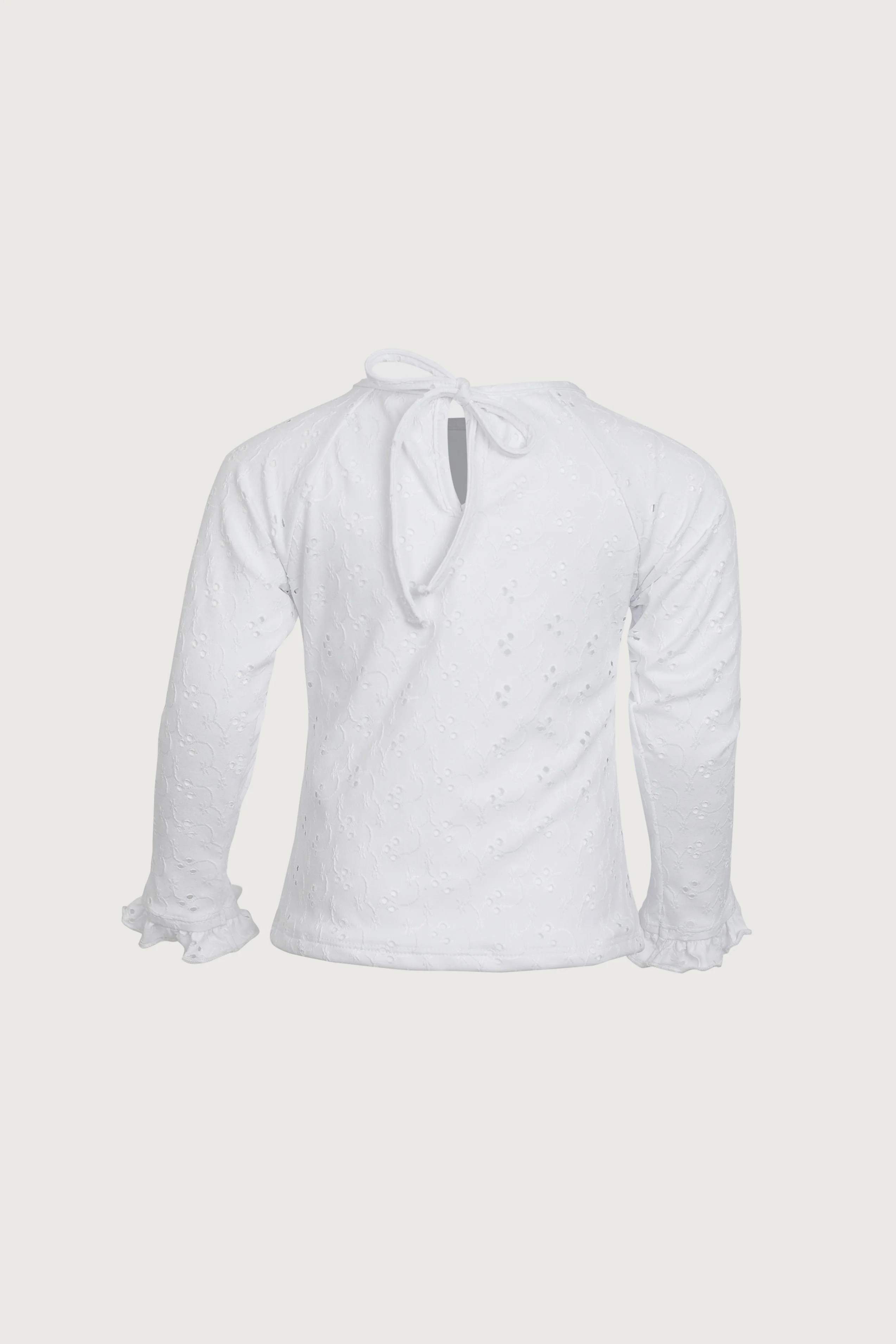 ruffle rashguard (white eyelet) - Image 3