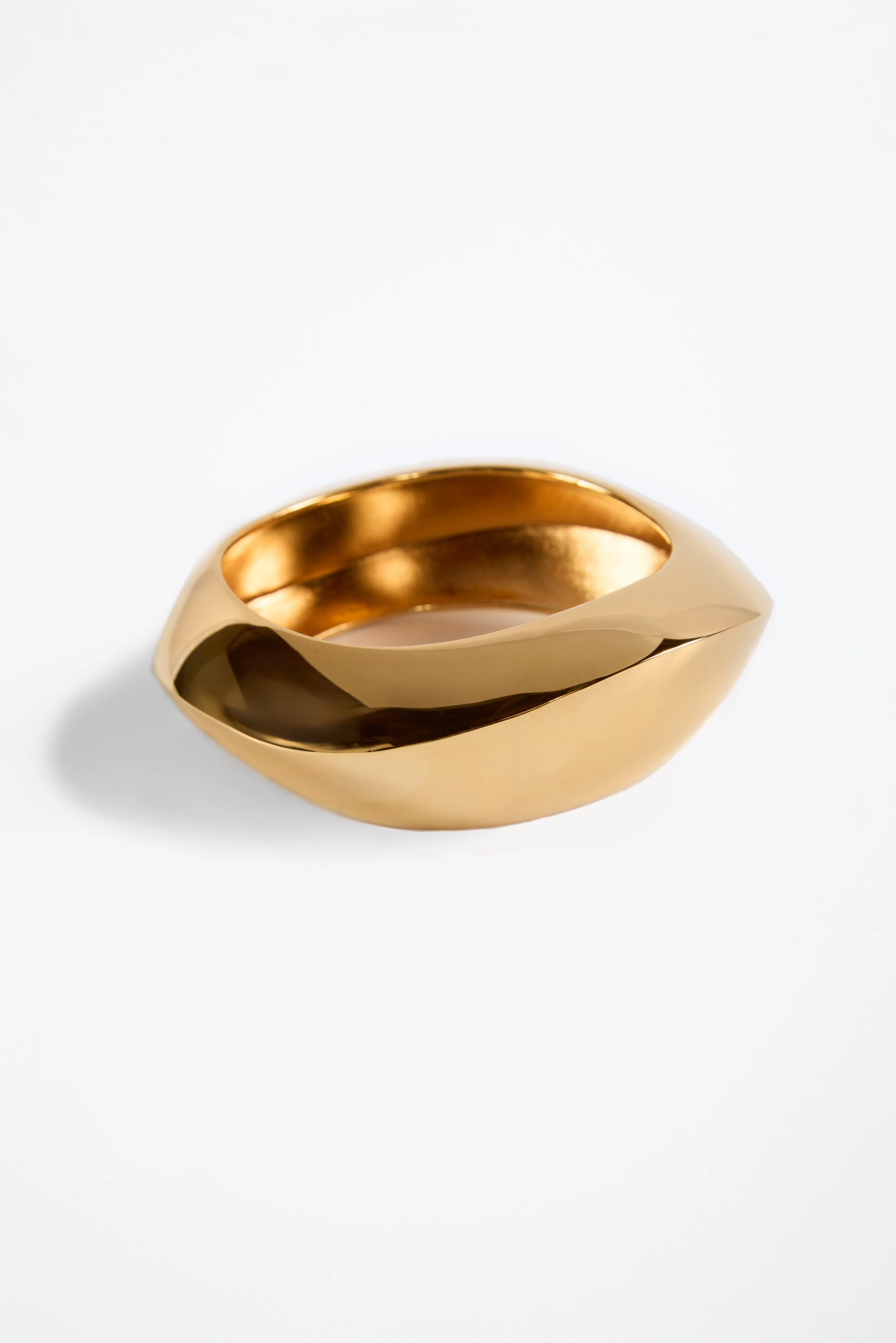Wave Bangle (Gold) - Image 3