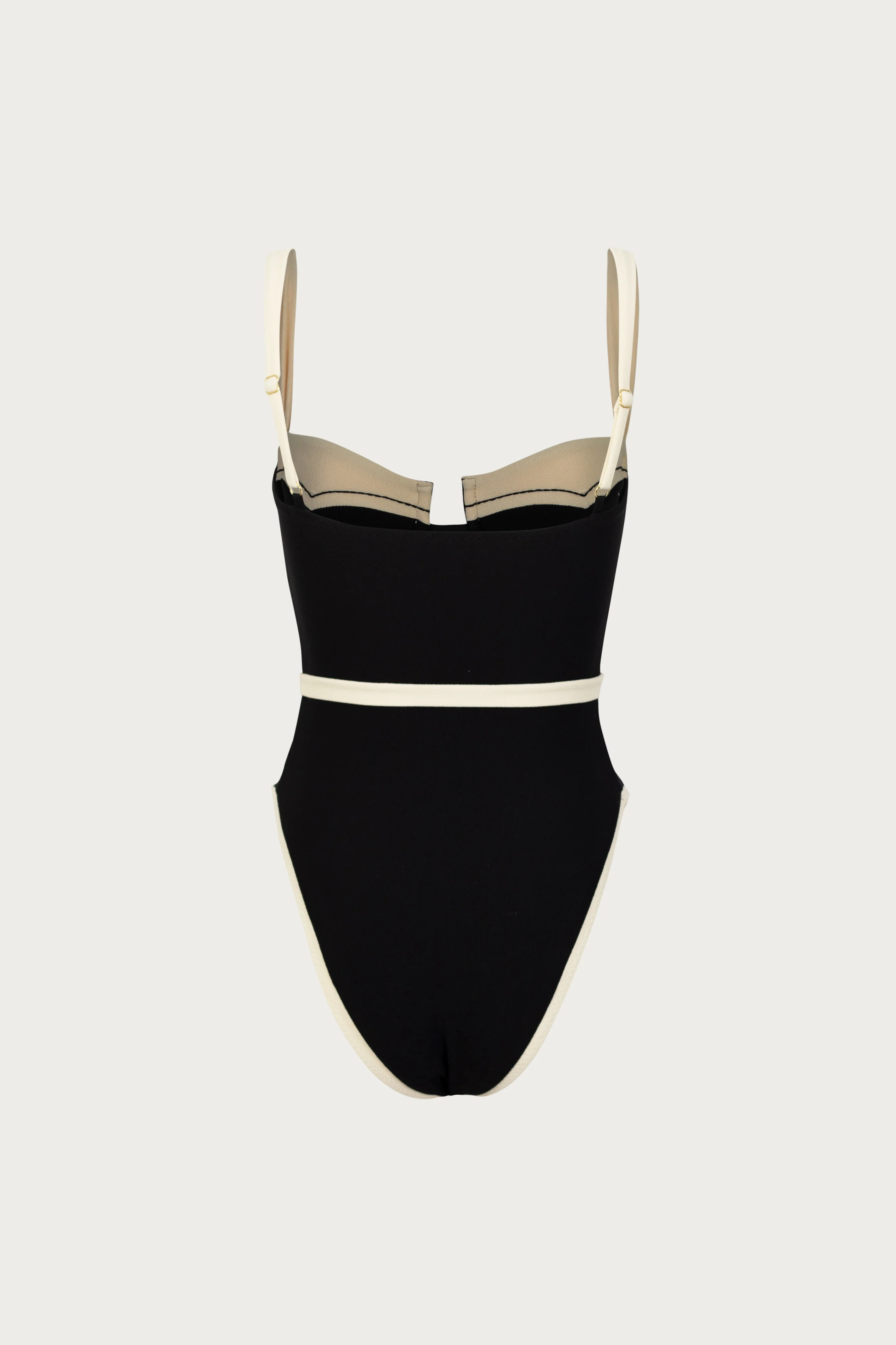 Western One Piece (Faux Suede Black/Cream) - Image 10